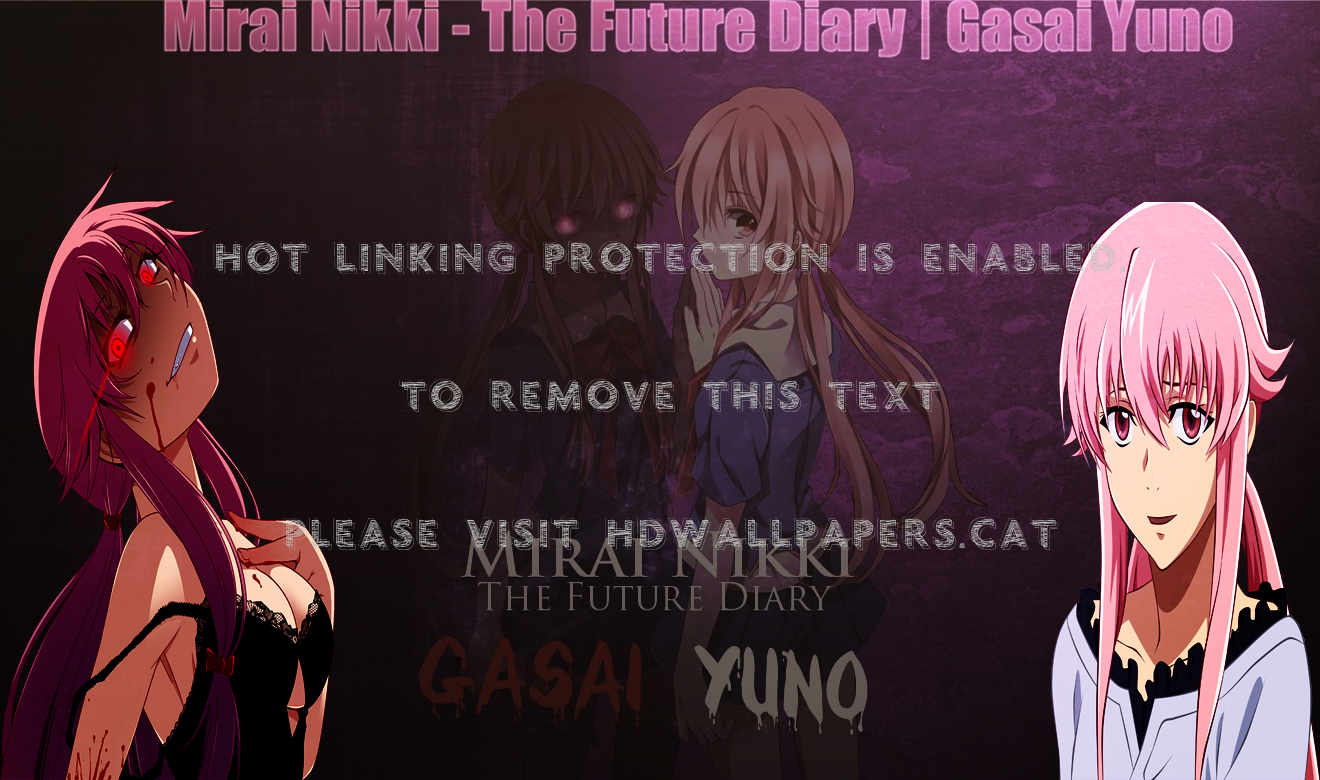 Future Diary , HD Wallpaper & Backgrounds