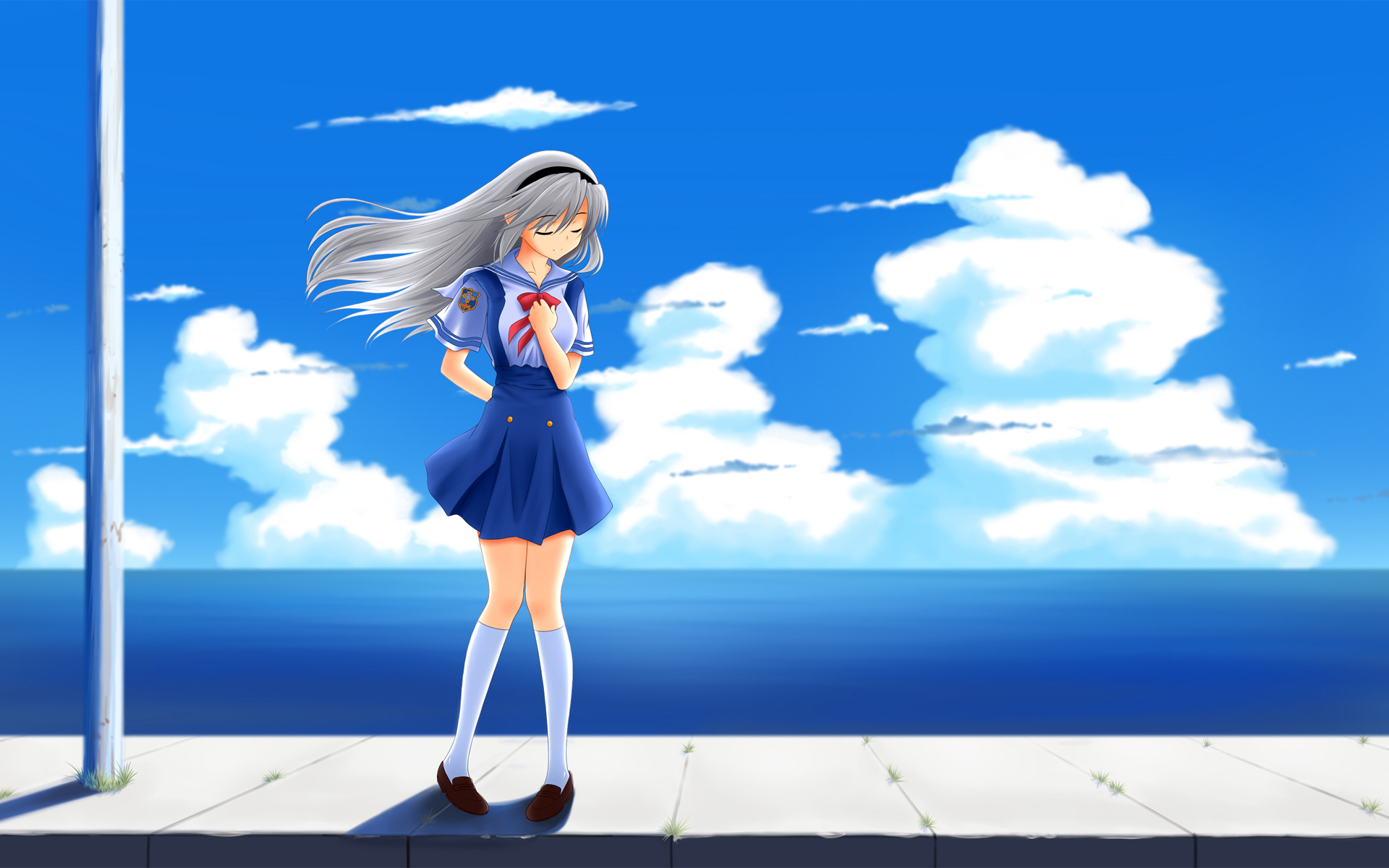 Clannad, Sakagami Tomoyo, Anime, Anime Girls, Clannad - Clannad Tomoyo , HD Wallpaper & Backgrounds