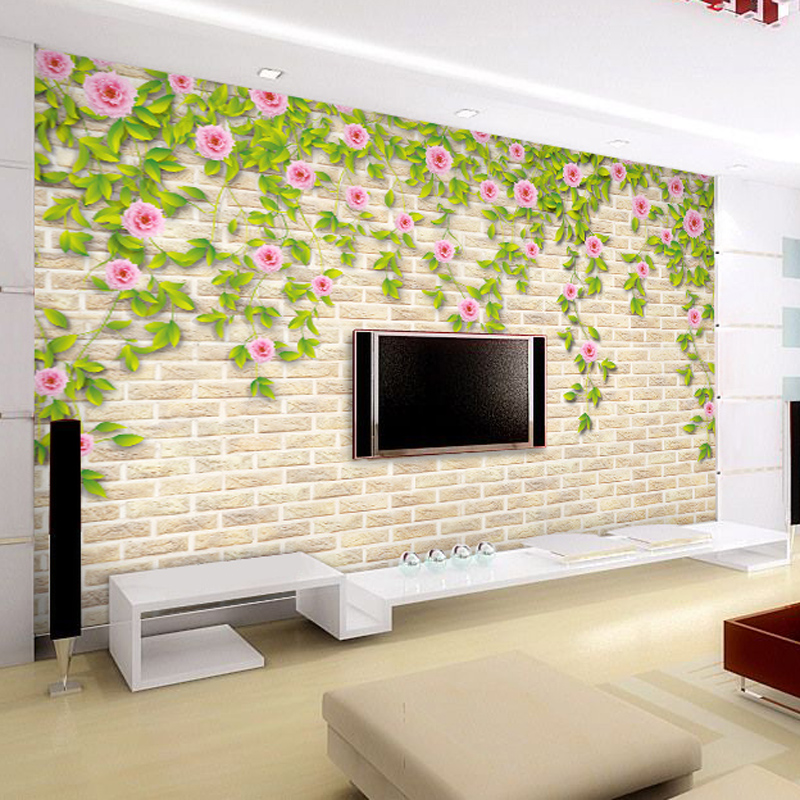 Wallpaper Drawing Room Wall - 3d Wall Paper In Room , HD Wallpaper & Backgrounds