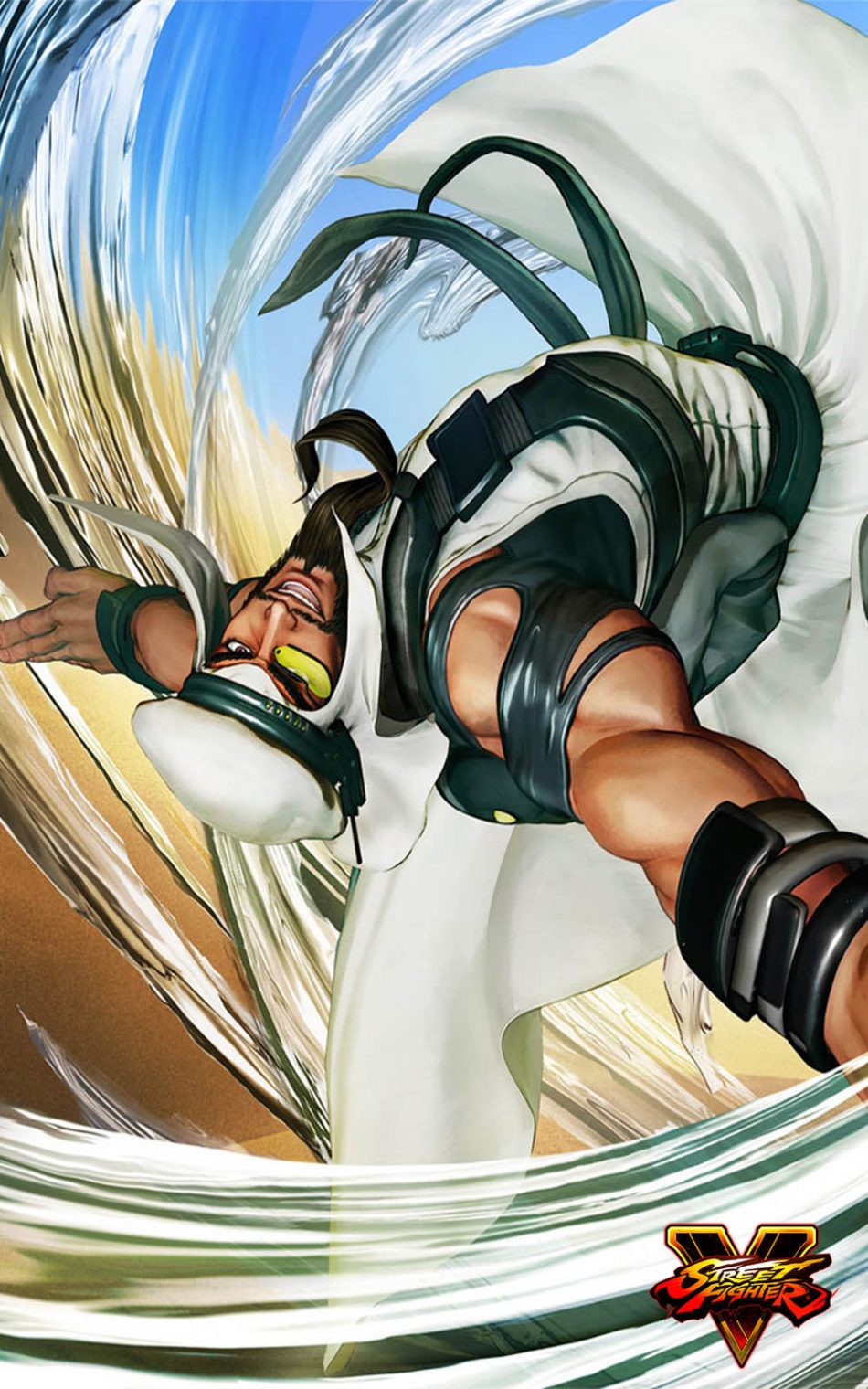 Rashid Street Fighter 5 Hero Hd Mobile Wallpaper - Street Fighter V , HD Wallpaper & Backgrounds