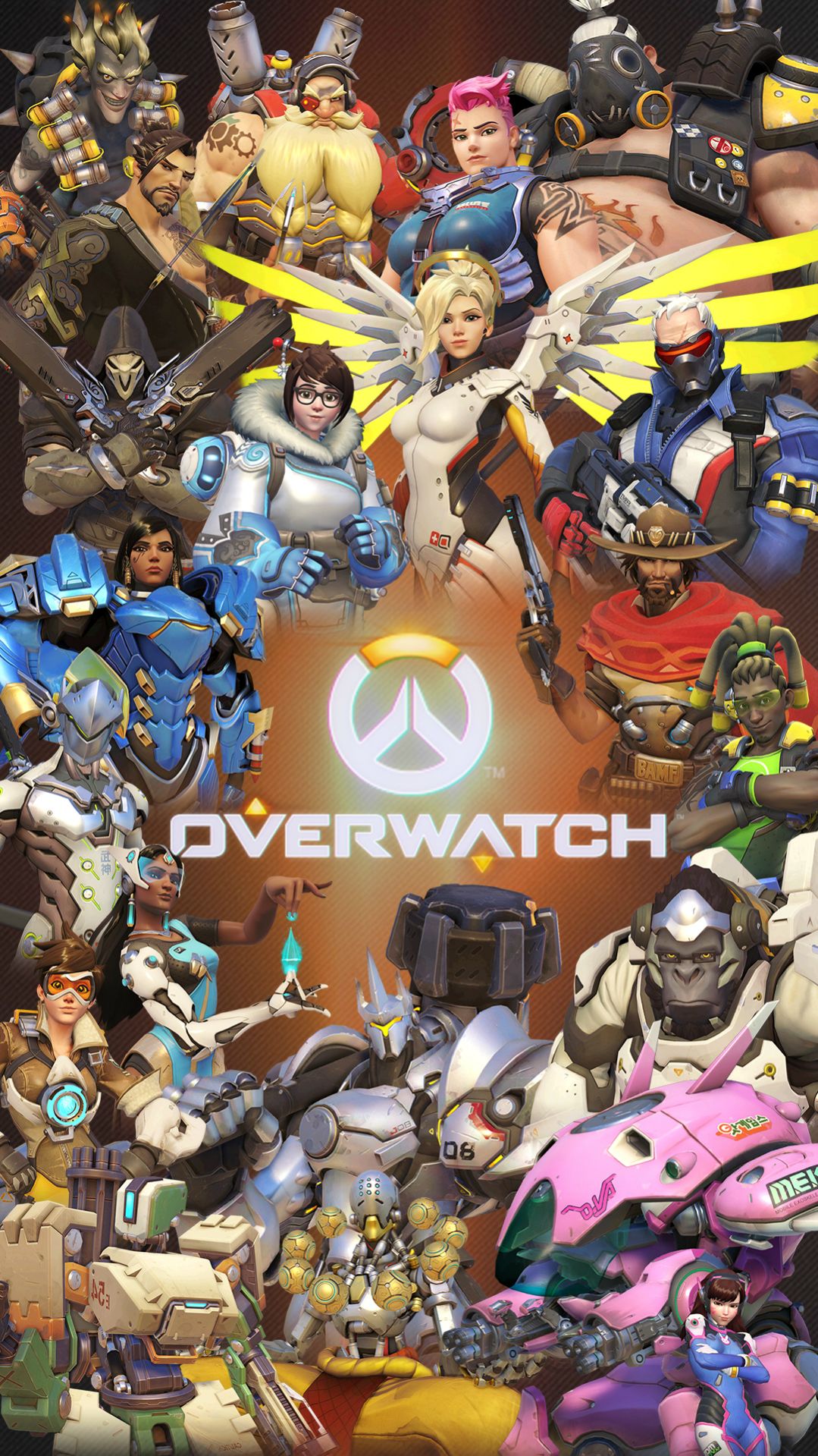 Overwatch Wallpapers Para Celulares Y Móviles Android - Overwatch Heroes Wallpaper Phone , HD Wallpaper & Backgrounds