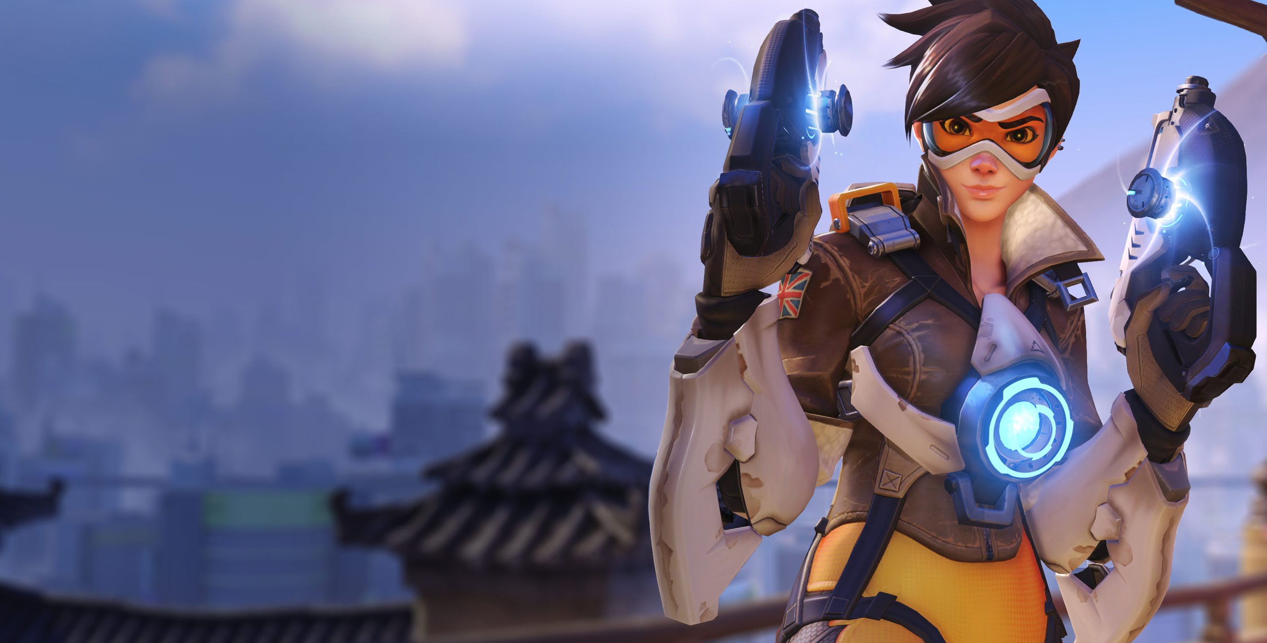 Tracer - Overwatch Tracer Hd , HD Wallpaper & Backgrounds
