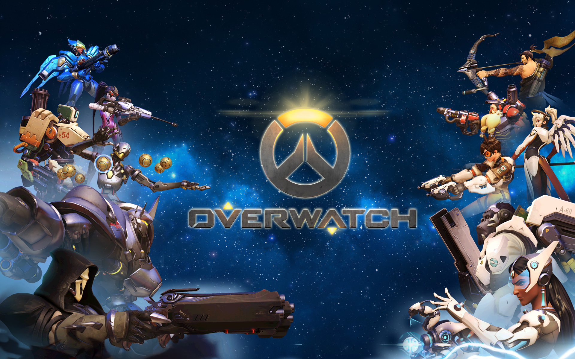 Blizzard Overwatch Wallpaper - Overwatch Team , HD Wallpaper & Backgrounds