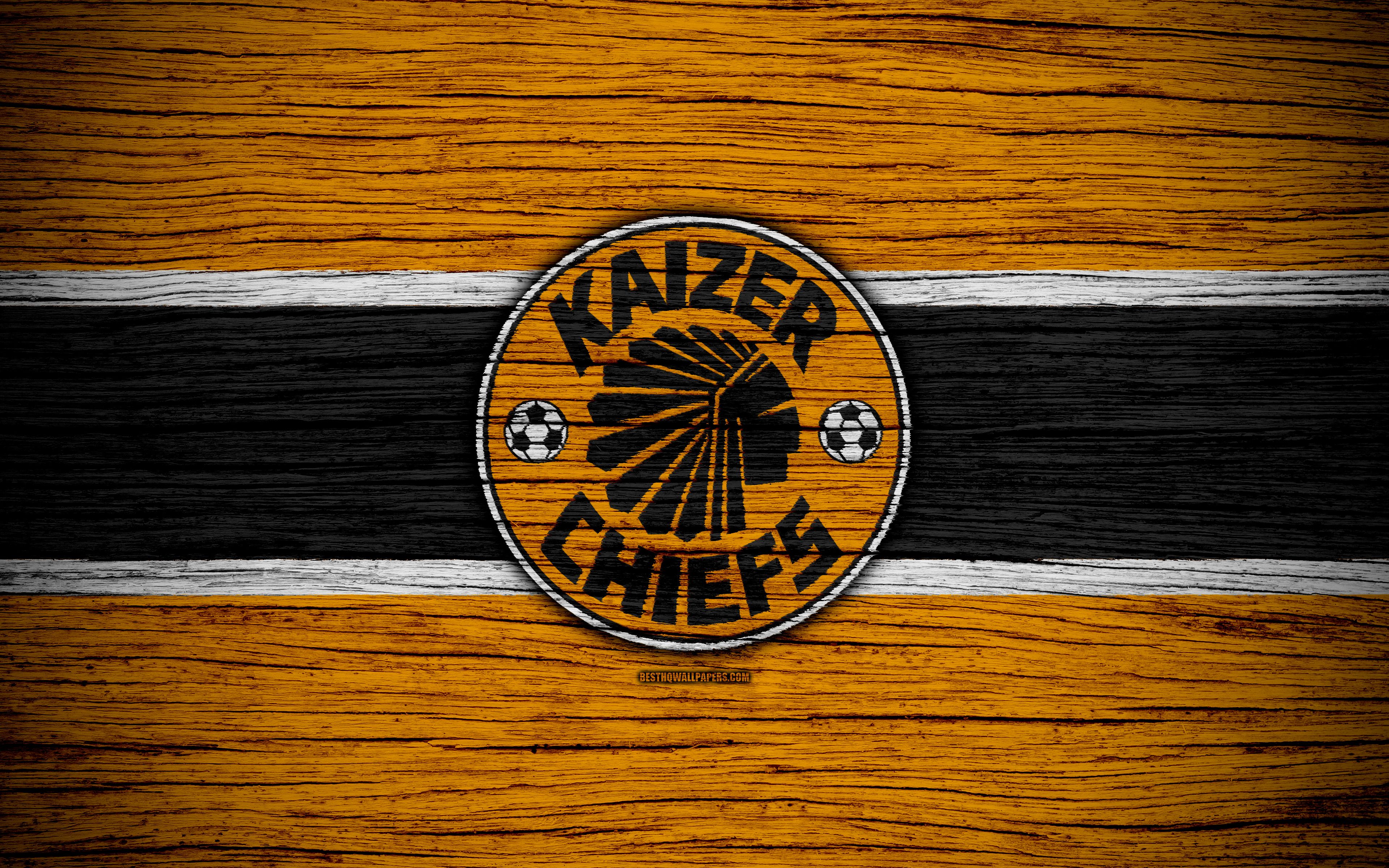 Download Wallpapers Fc Kaizer Chiefs, 4k, Wooden Texture, - Kaizer Chiefs Wallpaper 2018 , HD Wallpaper & Backgrounds