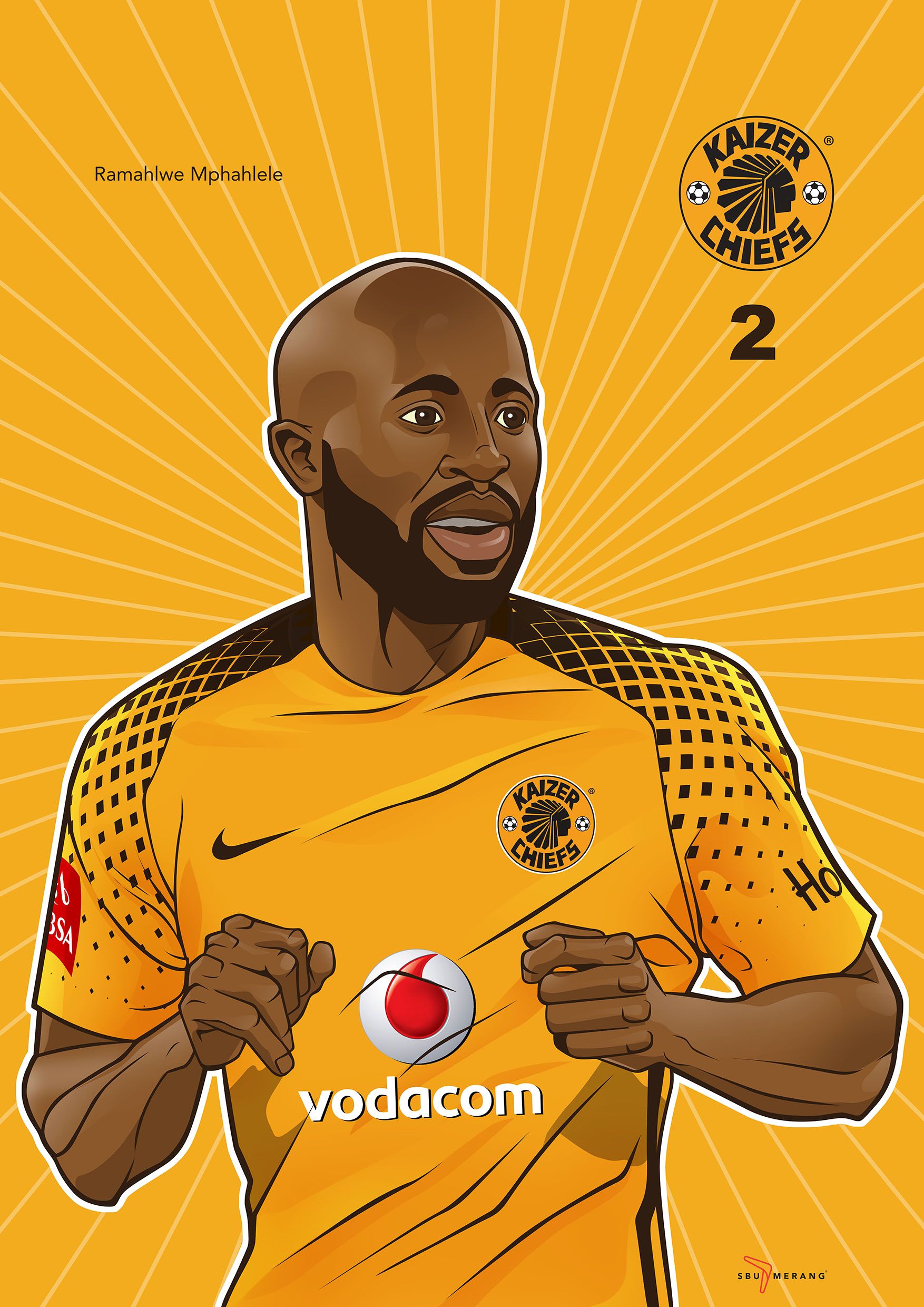 Iwisa Kaizer Chiefs Players Poster Collection Ramahlwe - Kaizer Chiefs , HD Wallpaper & Backgrounds