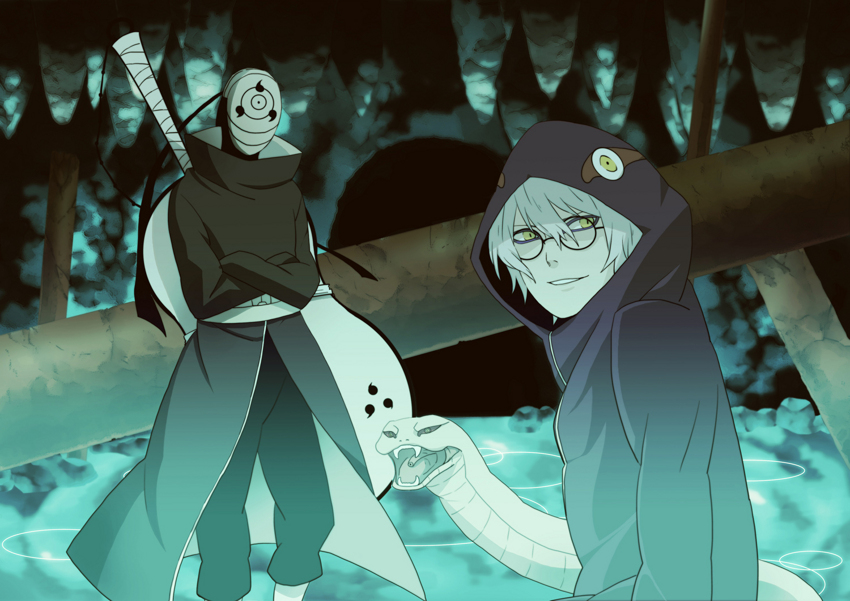 Naruto - Kabuto - Images - Naruto Shippuden Tobi Et Kabuto , HD Wallpaper & Backgrounds