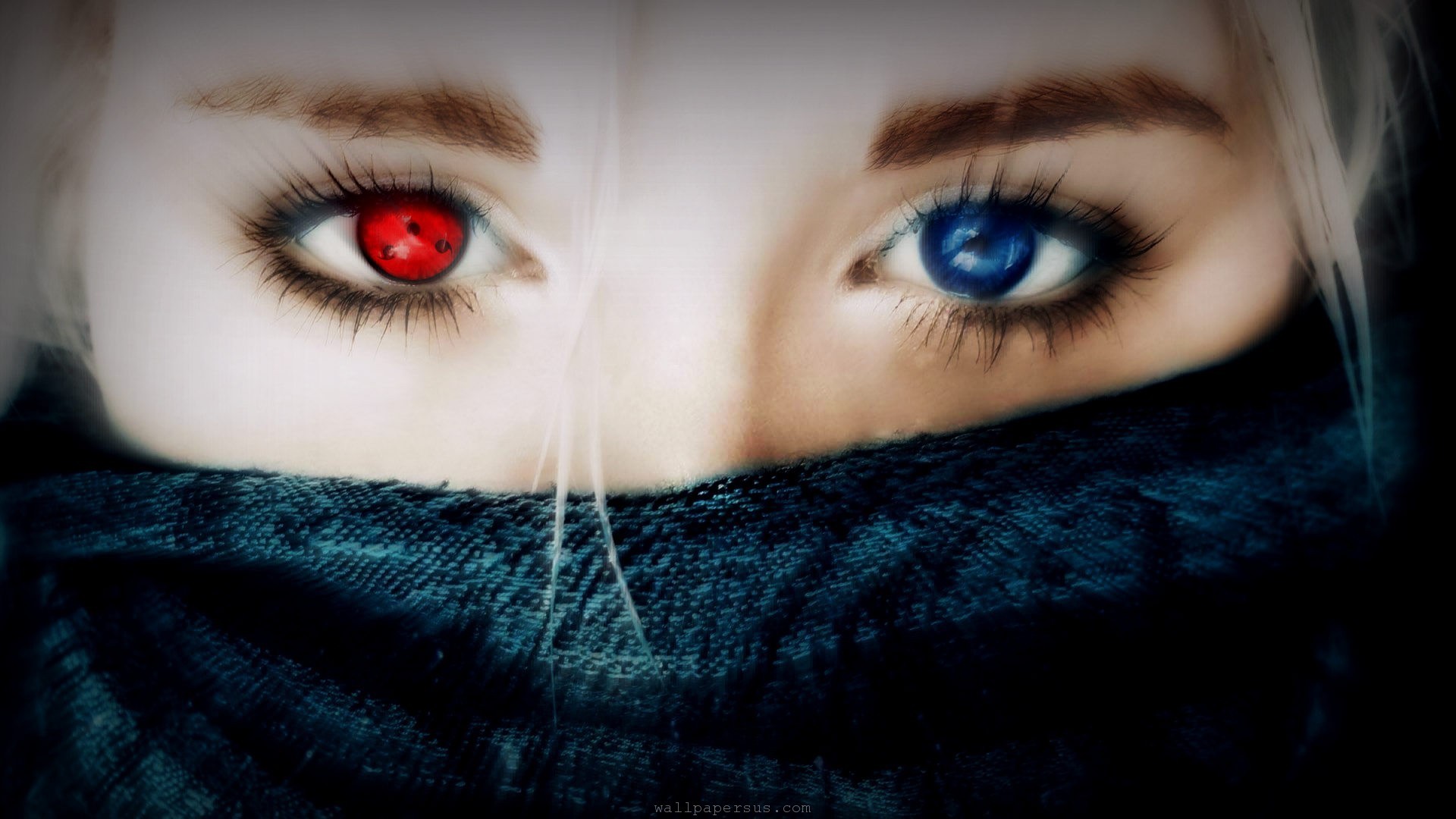 Sharingan Eyes Wallpaper - Naruto Girl Cosplay , HD Wallpaper & Backgrounds