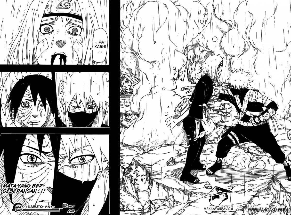 Tingkatan Mata Sharingan Clan Uchiha - Naruto Rin Death Manga , HD Wallpaper & Backgrounds