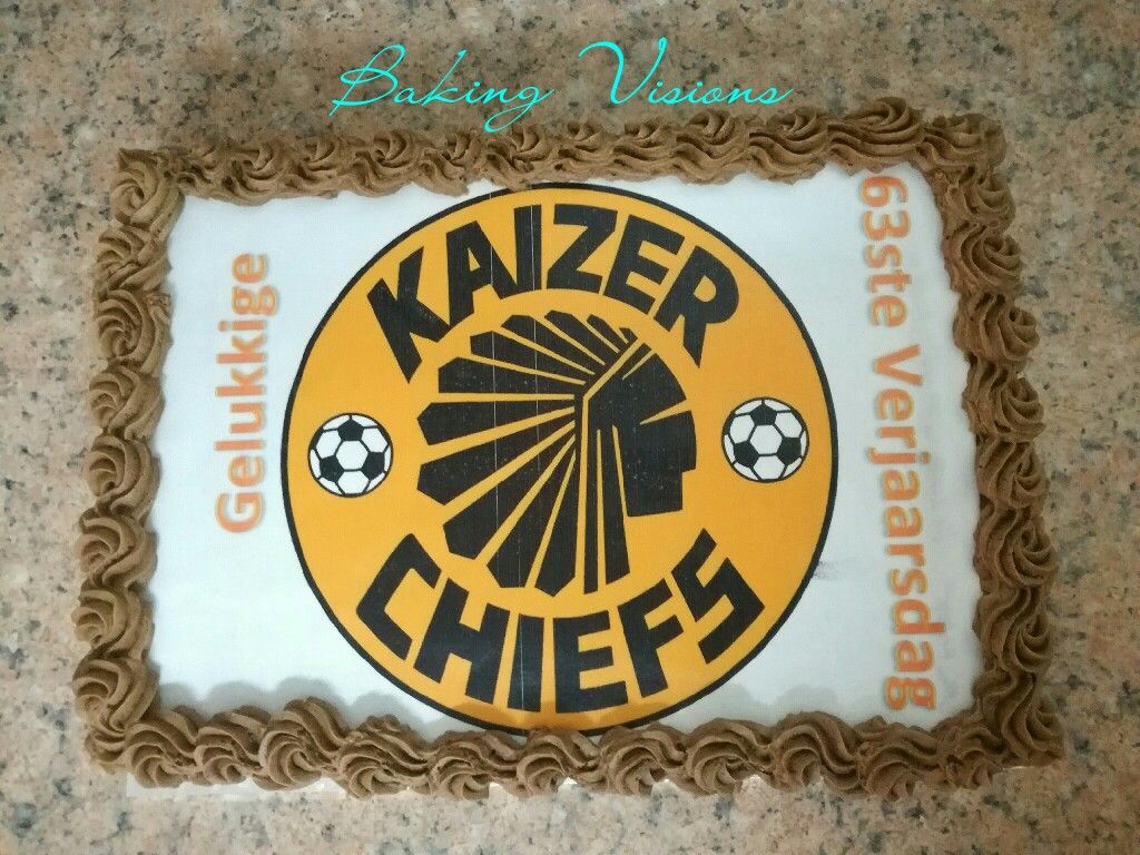 Kaizer Chiefs Chocolate Sheet Cake - Kaizer Chiefs Logo , HD Wallpaper & Backgrounds