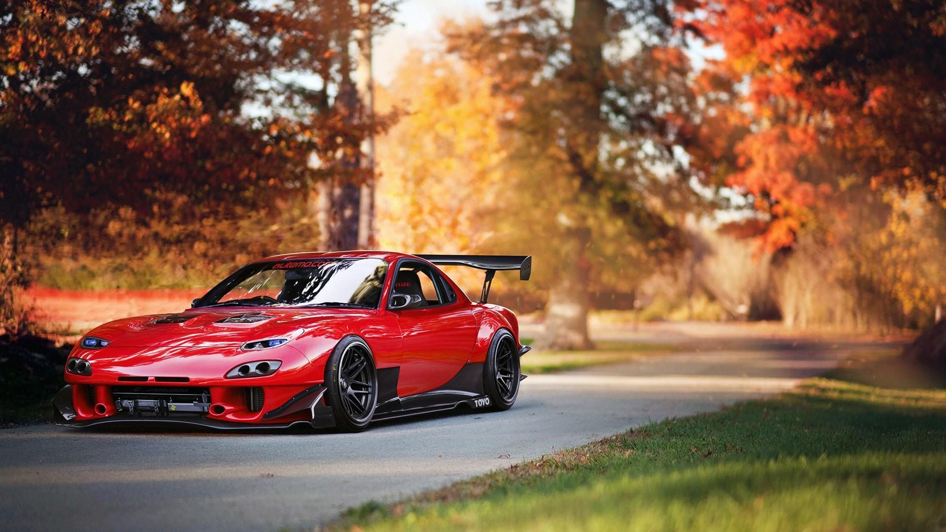 Car - Mazda Rx 7 , HD Wallpaper & Backgrounds