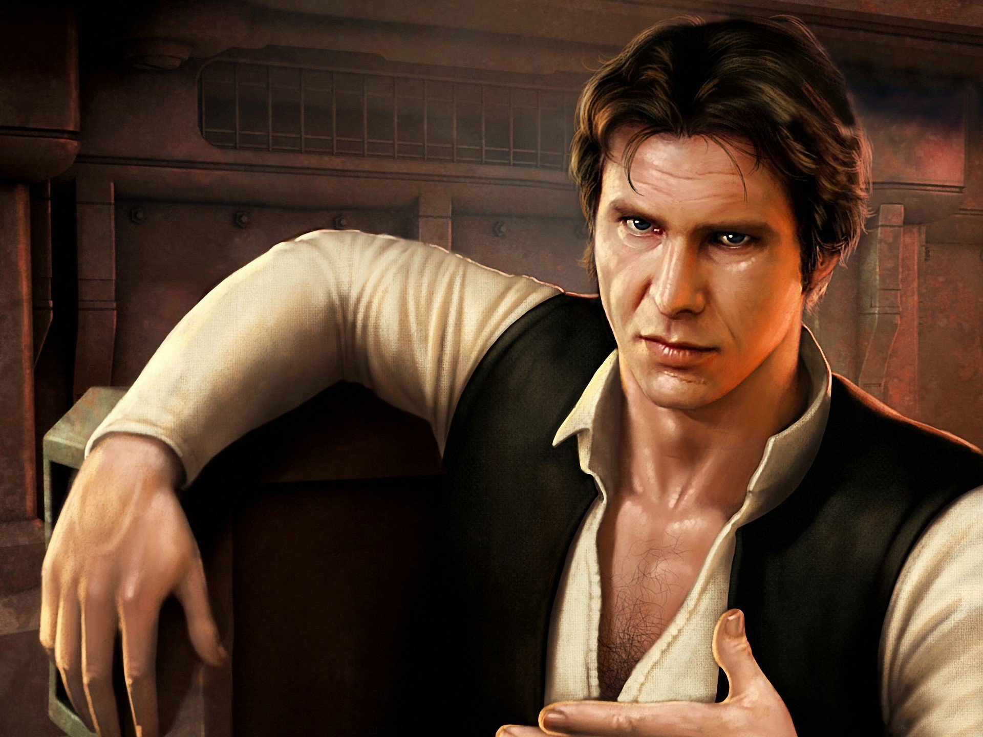 Free Han Solo High Quality Wallpaper Id - Star Wars Han Solo Hd , HD Wallpaper & Backgrounds