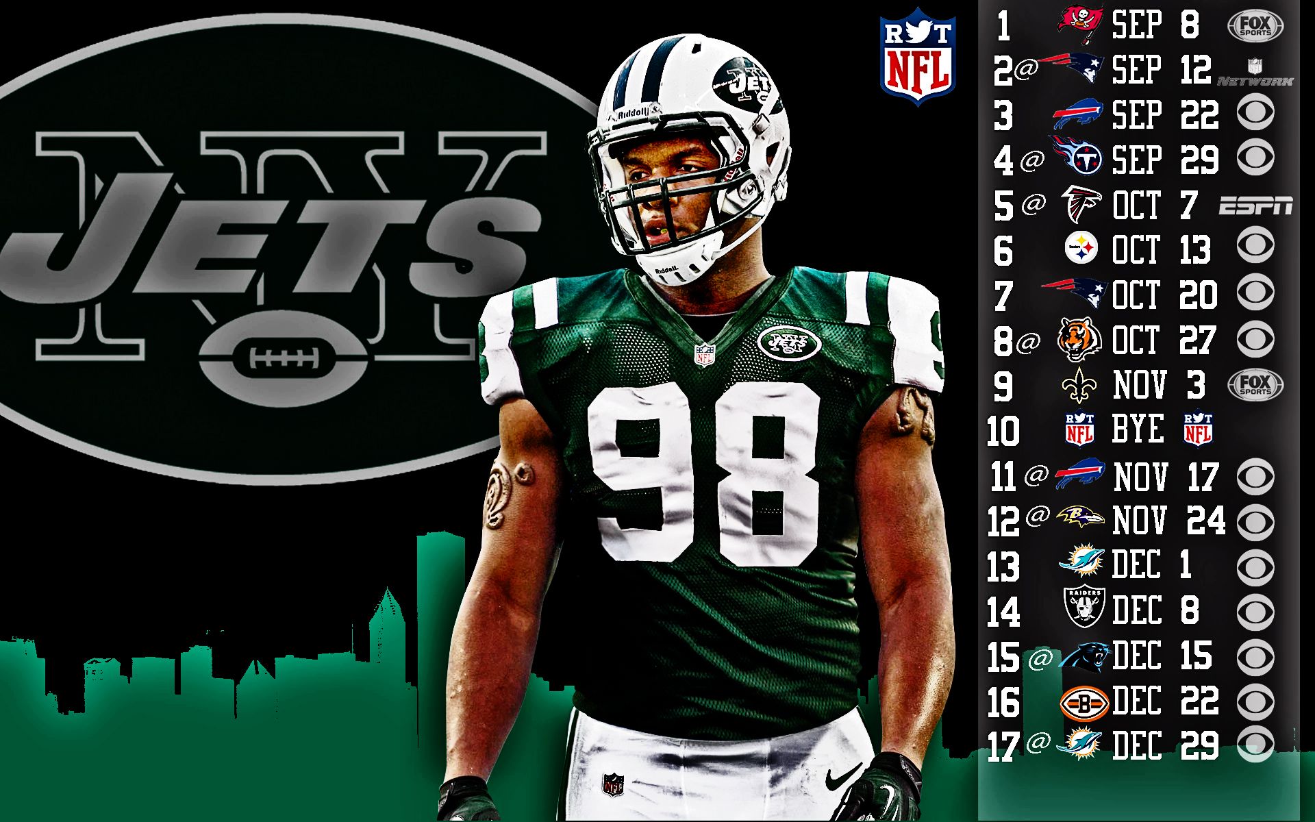 New York Jets Wallpaper - New York Jets 2018 , HD Wallpaper & Backgrounds