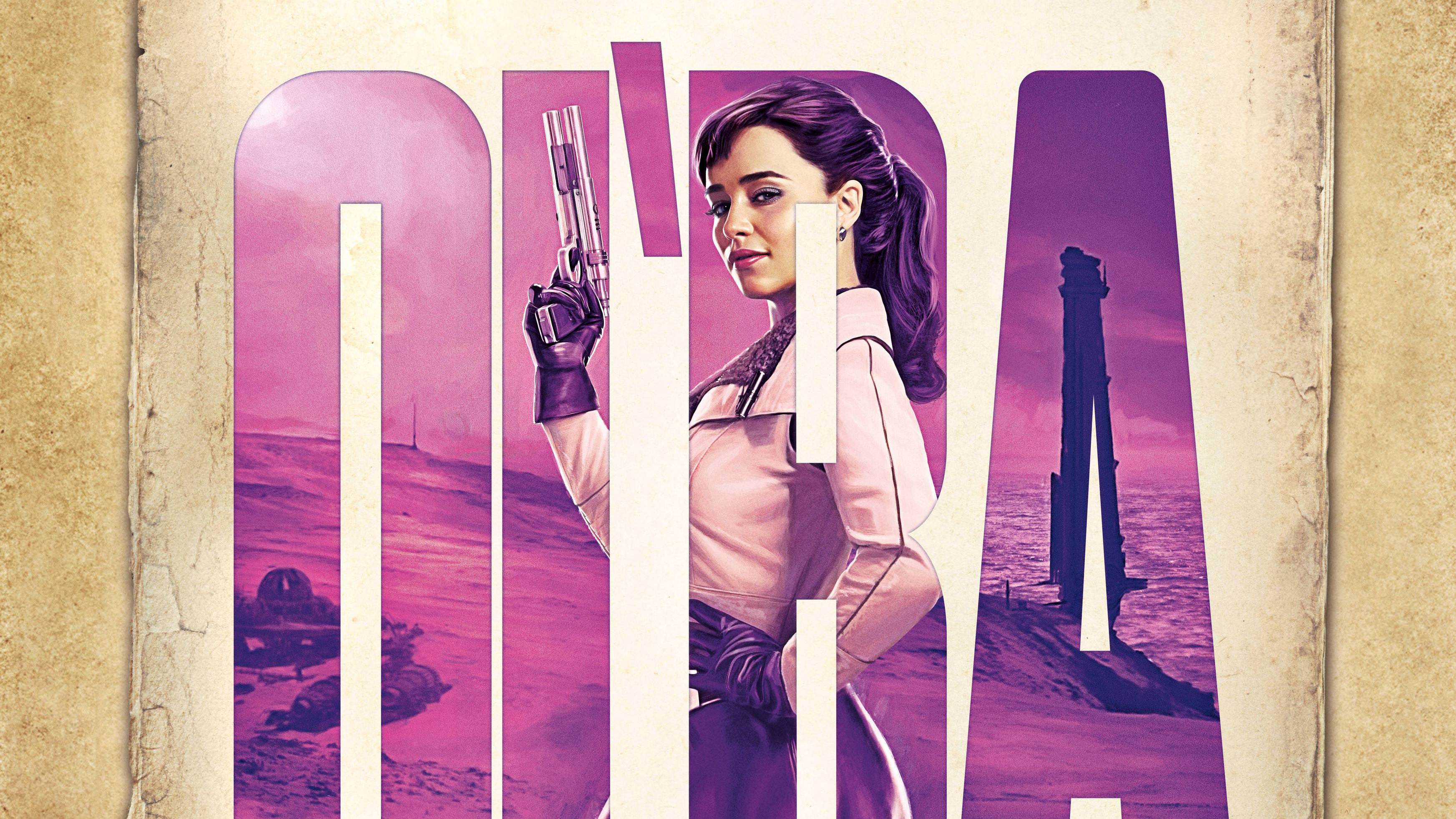 Emilia Clarke As Qira Solo A Star Wars Story , HD Wallpaper & Backgrounds