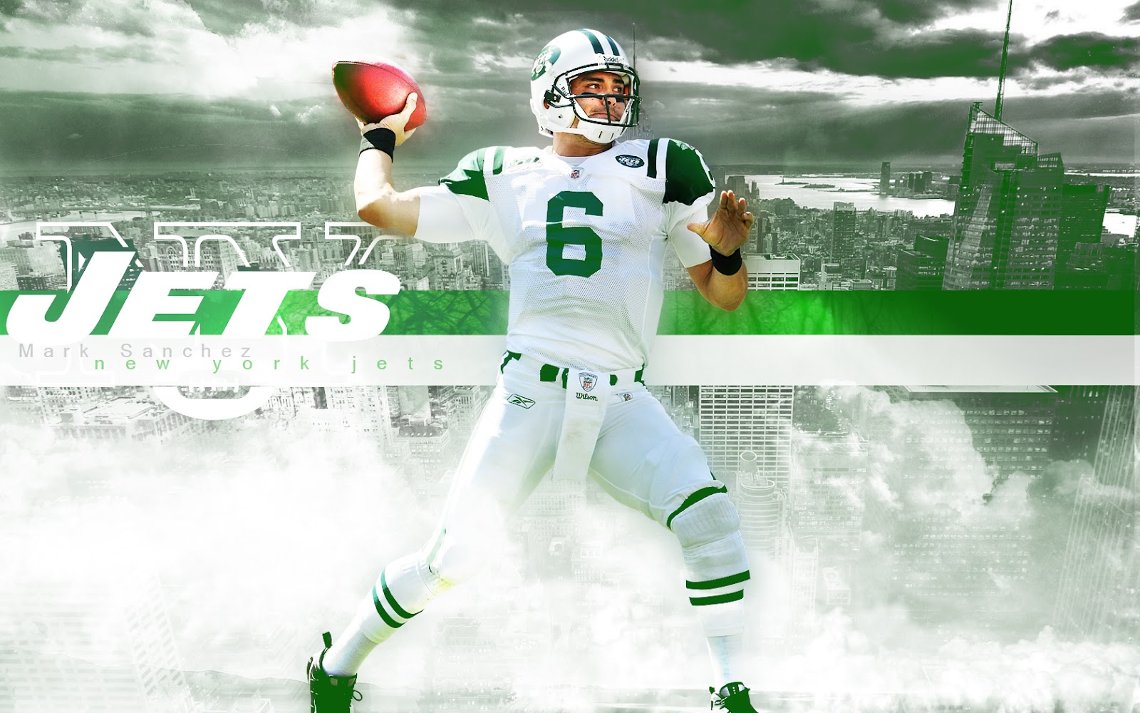 Mark Sanchez New York Jets Wallpapers Hd Wallpaper - Empire State Building , HD Wallpaper & Backgrounds