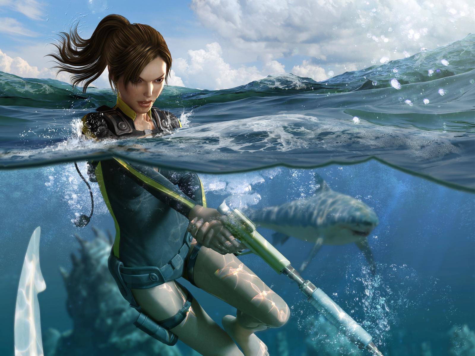 Tru Wallpaper15 - Tomb Raider Underworld , HD Wallpaper & Backgrounds