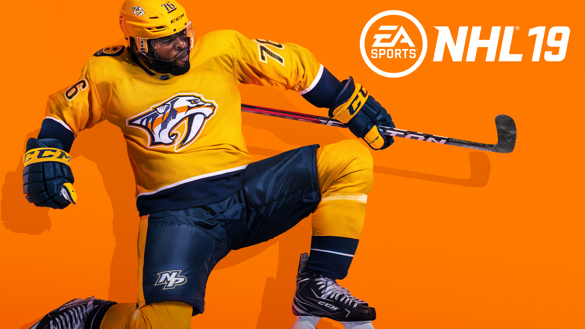 Nhl 19 Swedish Cover Athlete - Pk Subban Nhl Cover , HD Wallpaper & Backgrounds