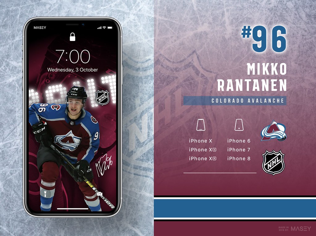 Mikko Rantanen Iphone Wallpaper - Montreal Canadiens Iphone X , HD Wallpaper & Backgrounds