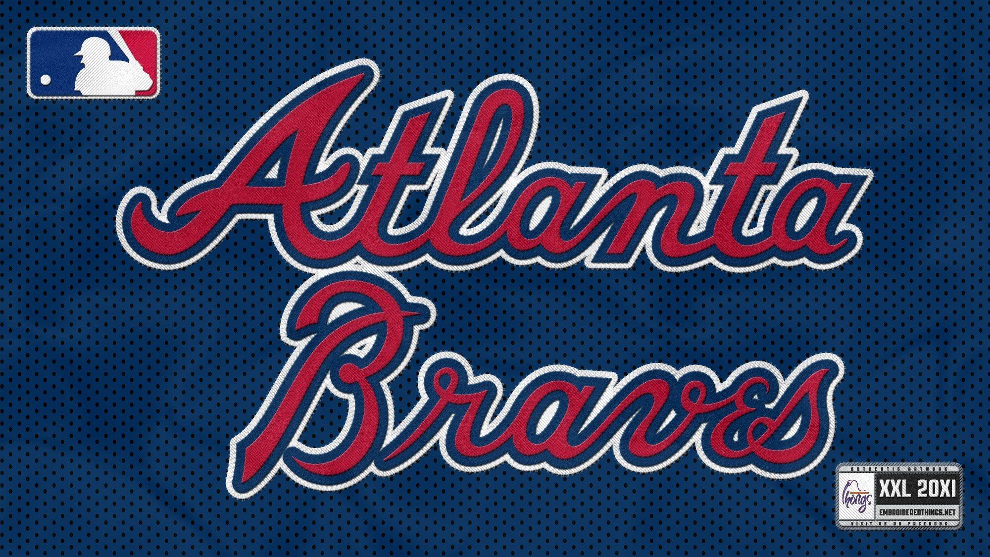 Atlanta Braves Iphone Wallpaper - Atlanta Braves , HD Wallpaper & Backgrounds