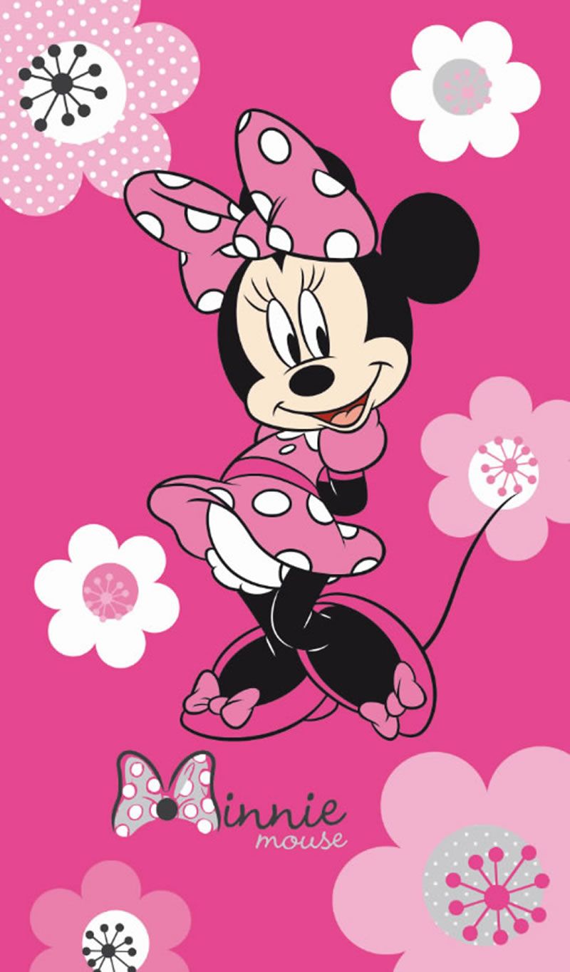 Wallpapers De Minnie Mouse - Minnie Mouse Pink Wallpaper Hd , HD Wallpaper & Backgrounds