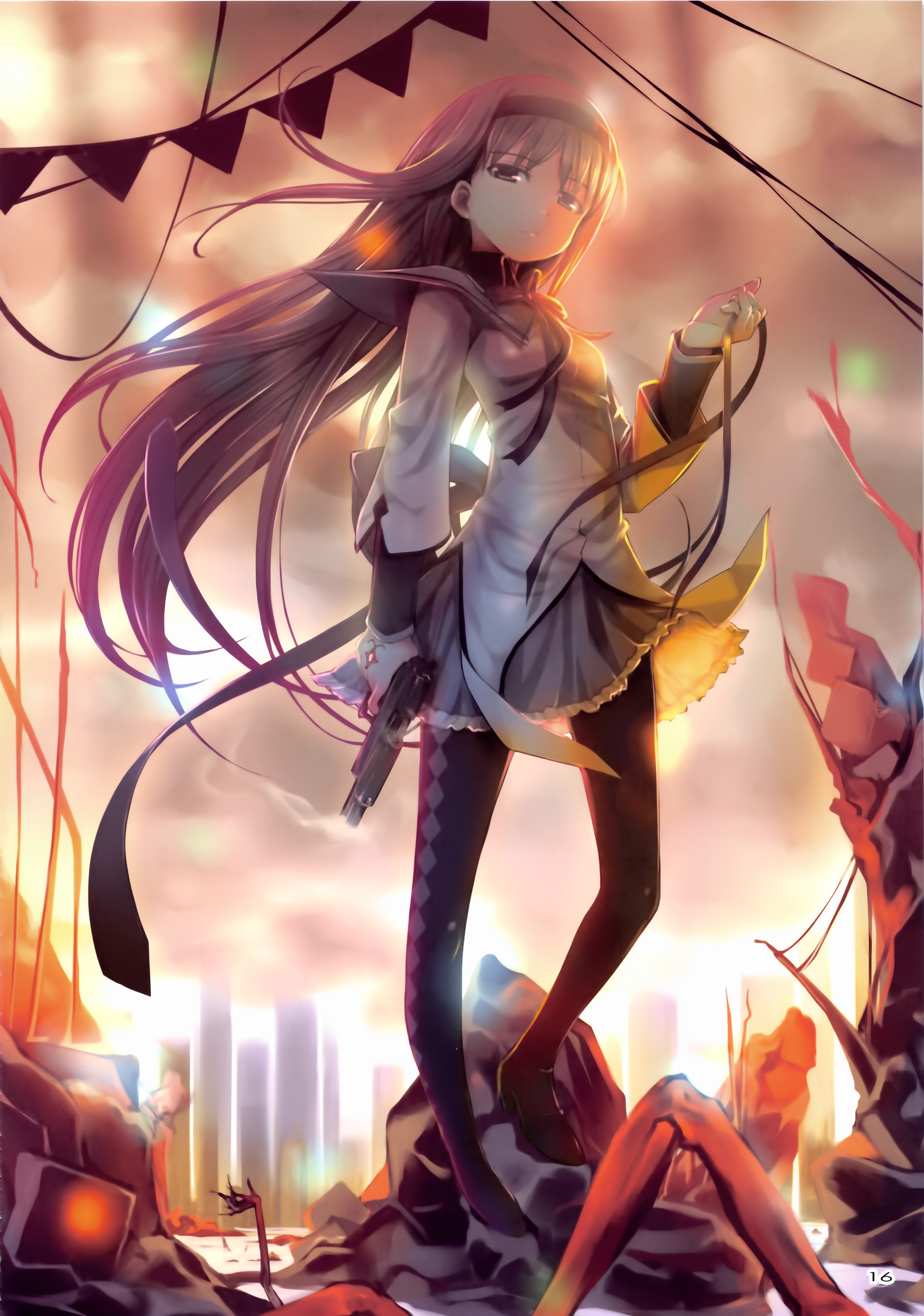 Anime, Mikazuki Akira, Mahou Shoujo Madoka☆magica, , HD Wallpaper & Backgrounds