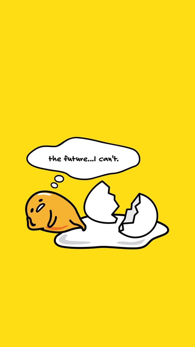 Omgalaina´ Lazy Egg, Kawaii Cute, Kawaii Anime, - Gudetama Wallpaper Iphone , HD Wallpaper & Backgrounds