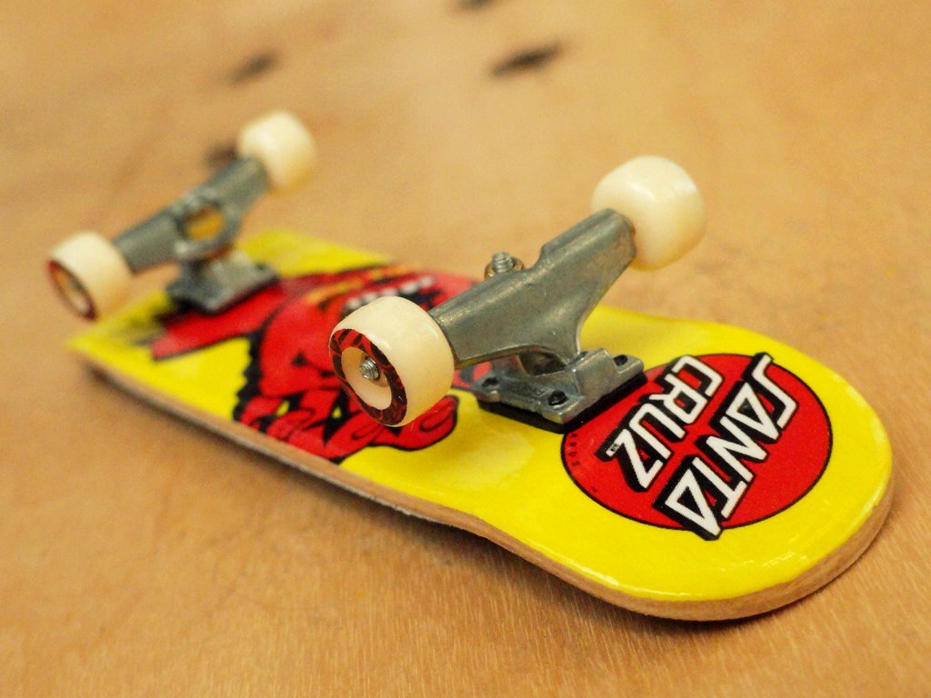 Tech Deck Wooden Series Santa Cruz - Skateboard Truck , HD Wallpaper & Backgrounds