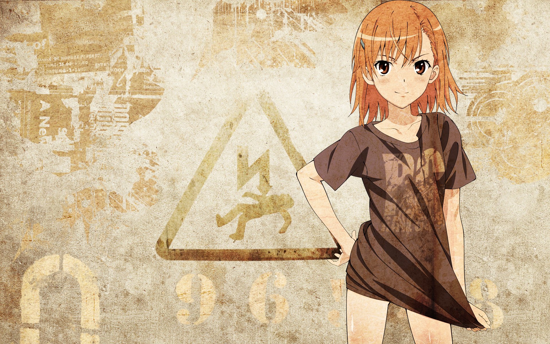 Hd Wallpaper - Certain Scientific Railgun Misaka Mikoto , HD Wallpaper & Backgrounds