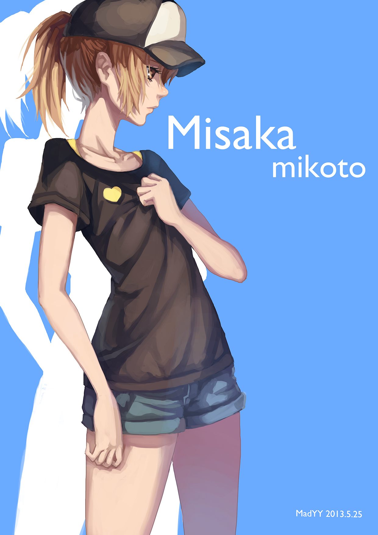 Misaka Mikoto - Aru Majutsu No Index Misaka Mikoto Fanart , HD Wallpaper & Backgrounds