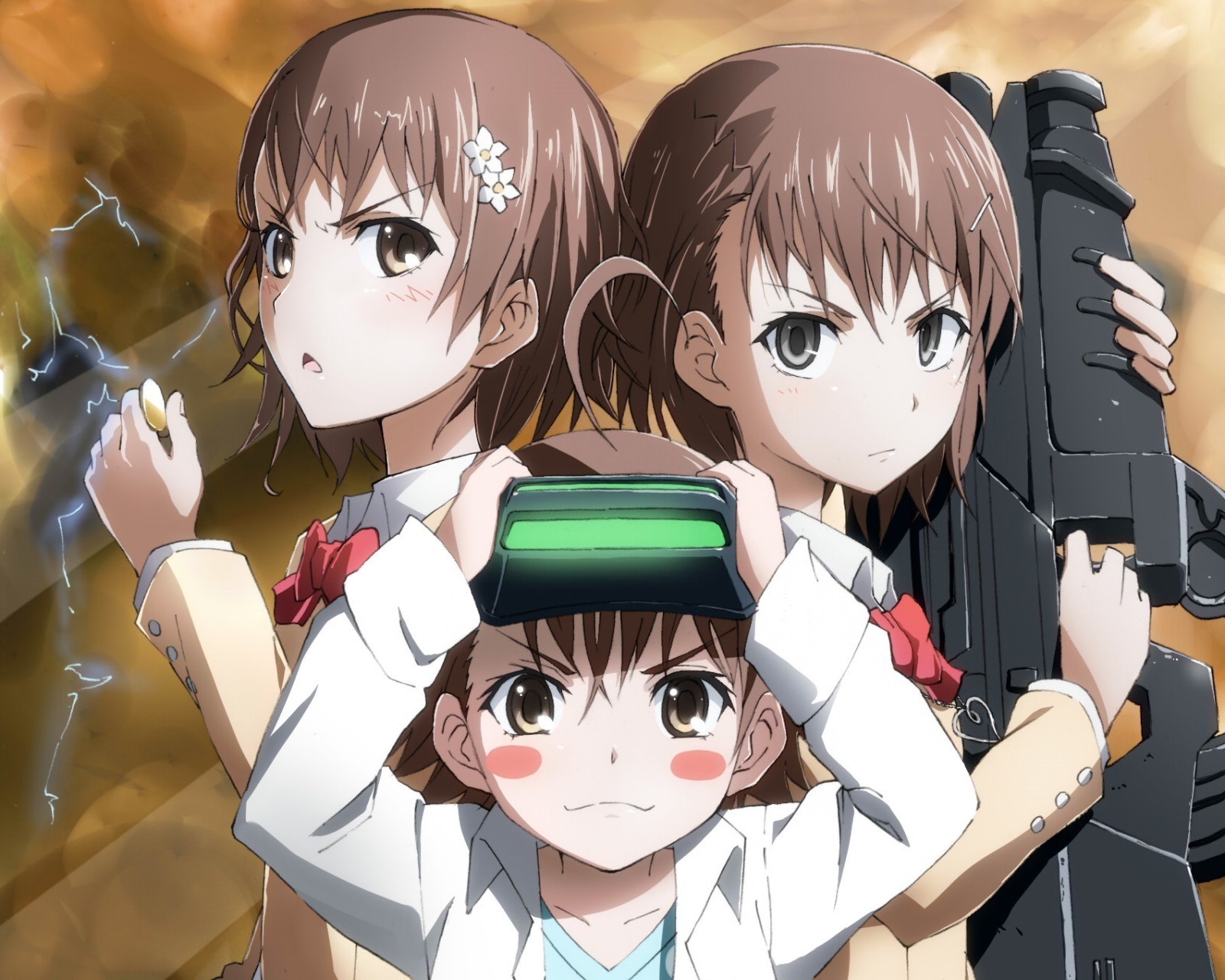 Anime, Anime Girls, Misaka Mikoto, Misaka 10032, Misaka - Toaru Majutsu No Index Misaka Imouto , HD Wallpaper & Backgrounds