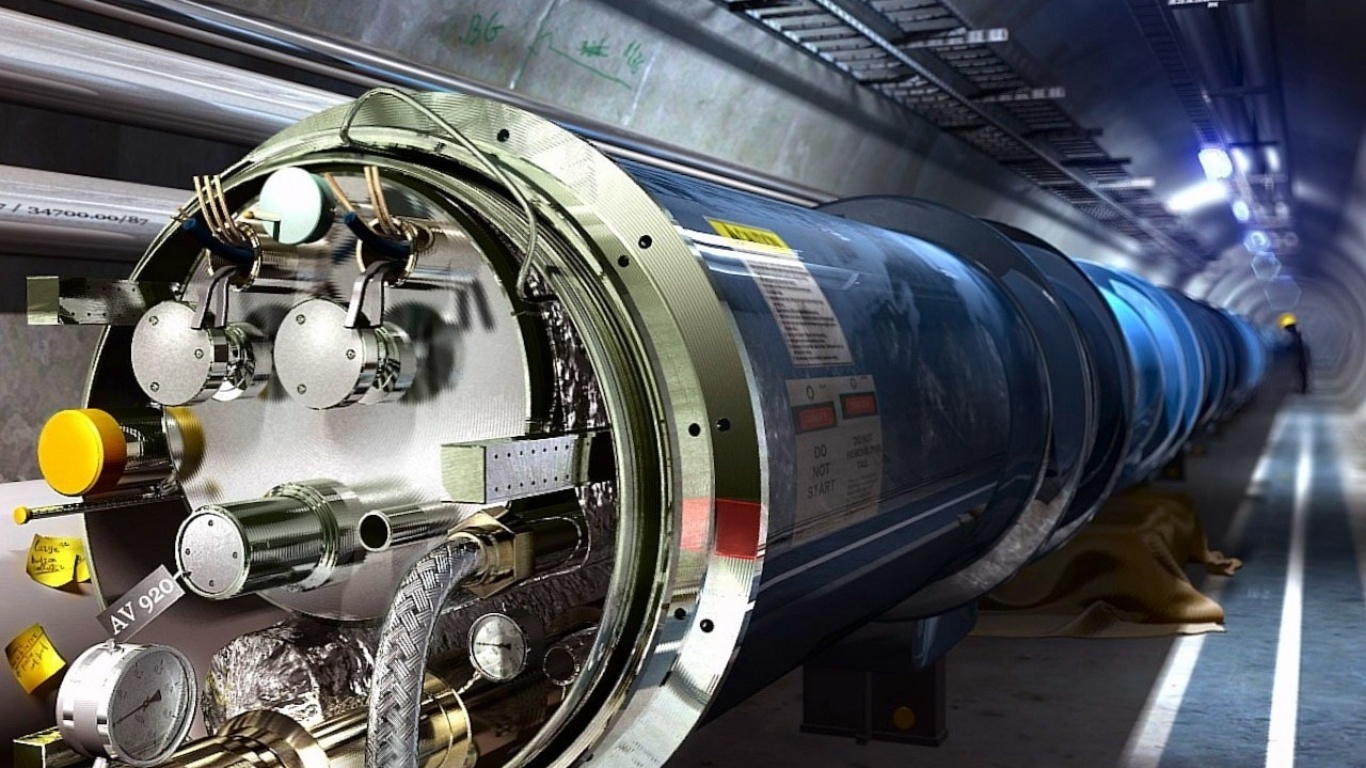 Particle Accelerator Wallpapers And Images - Large Hadron Collider 4k , HD Wallpaper & Backgrounds
