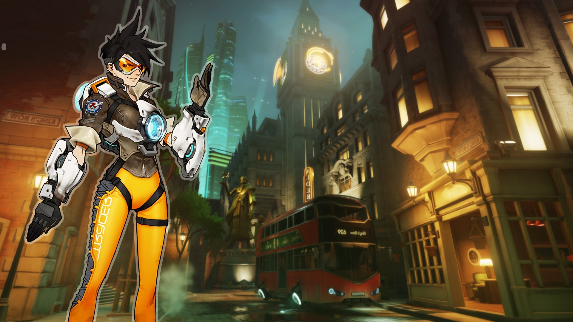 Livewirehd Author Lena Oxton Overwatch Blizzard Entertainment - Chronal Accelerator , HD Wallpaper & Backgrounds