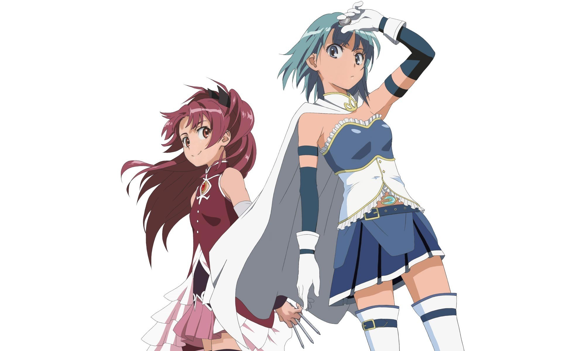 Anime, Mahou Shoujo Madoka Magica, Anime Girls, To - Toaru Kagaku No Railgun Crossover , HD Wallpaper & Backgrounds