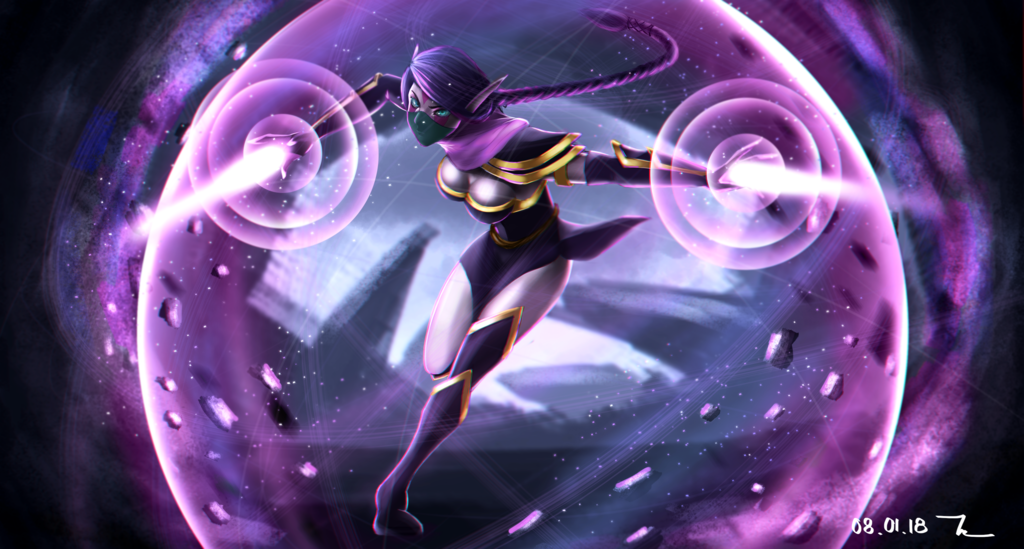 Templar Assassin Dota 2 Wallpaper - Templar Assassin Dota 2 Fanart , HD Wallpaper & Backgrounds