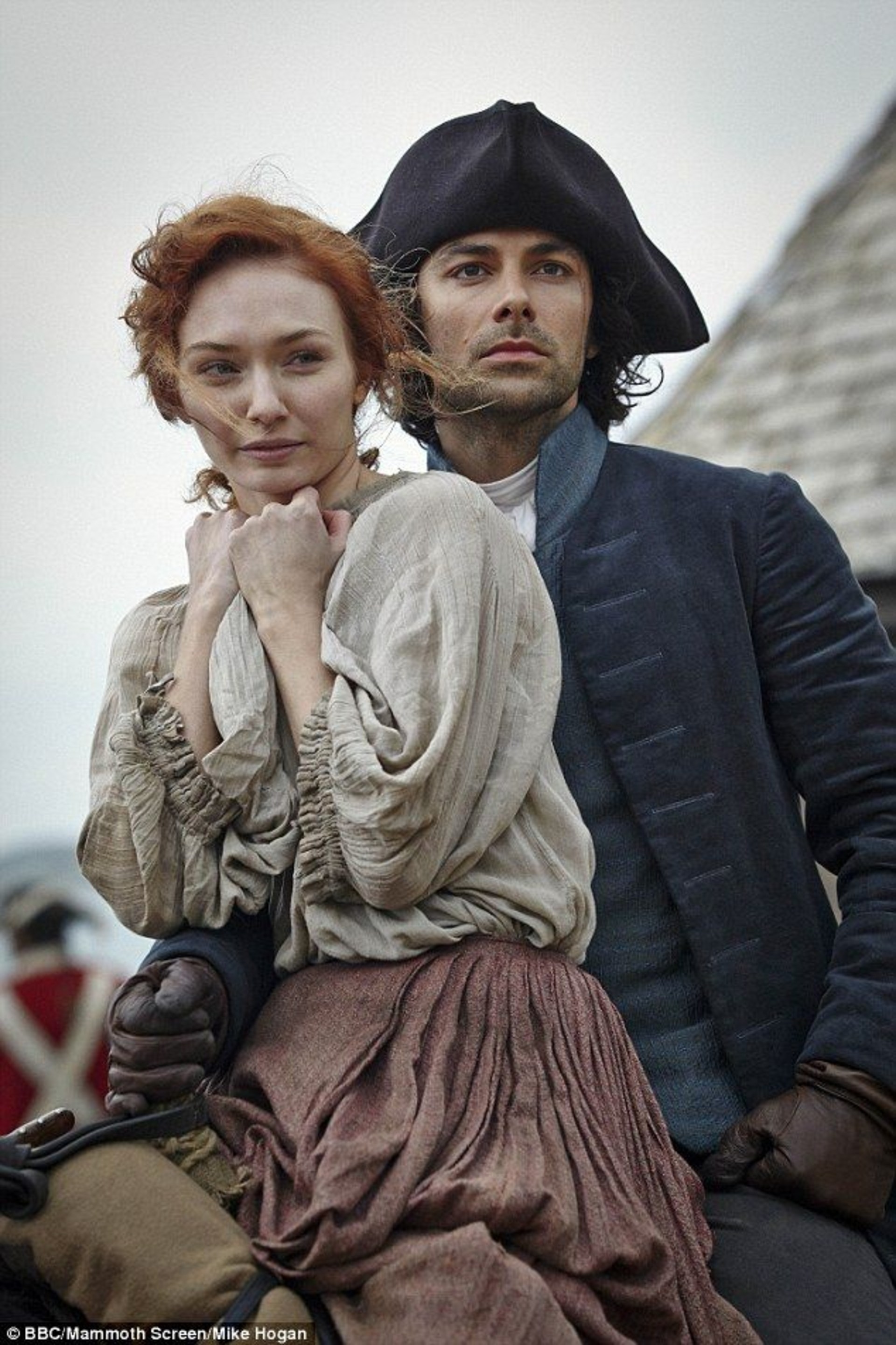 X - Poldark And Demelza On Horse , HD Wallpaper & Backgrounds
