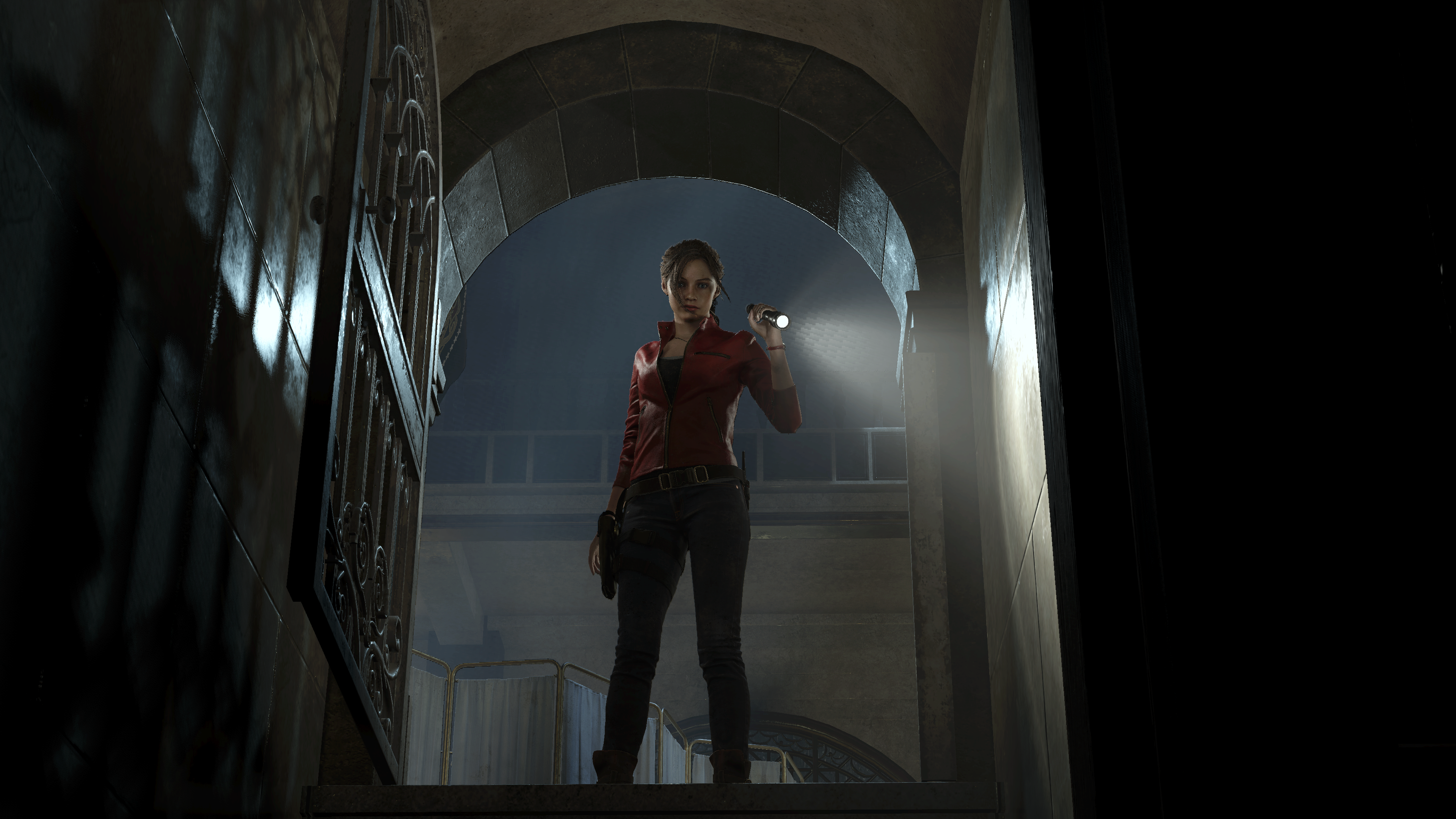 Resident Evil 2 Claire Redfield 4k Ultra Hd Wallpaper - Resident Evil 2 Remake Design , HD Wallpaper & Backgrounds