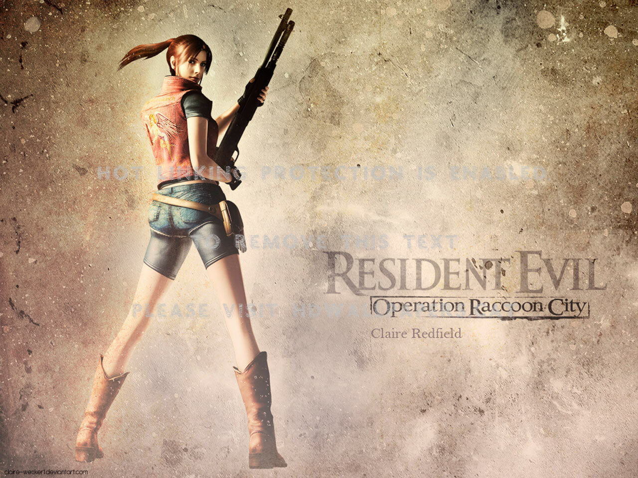 Resident Evil Operation Raccoon City Claire Redfield , HD Wallpaper & Backgrounds