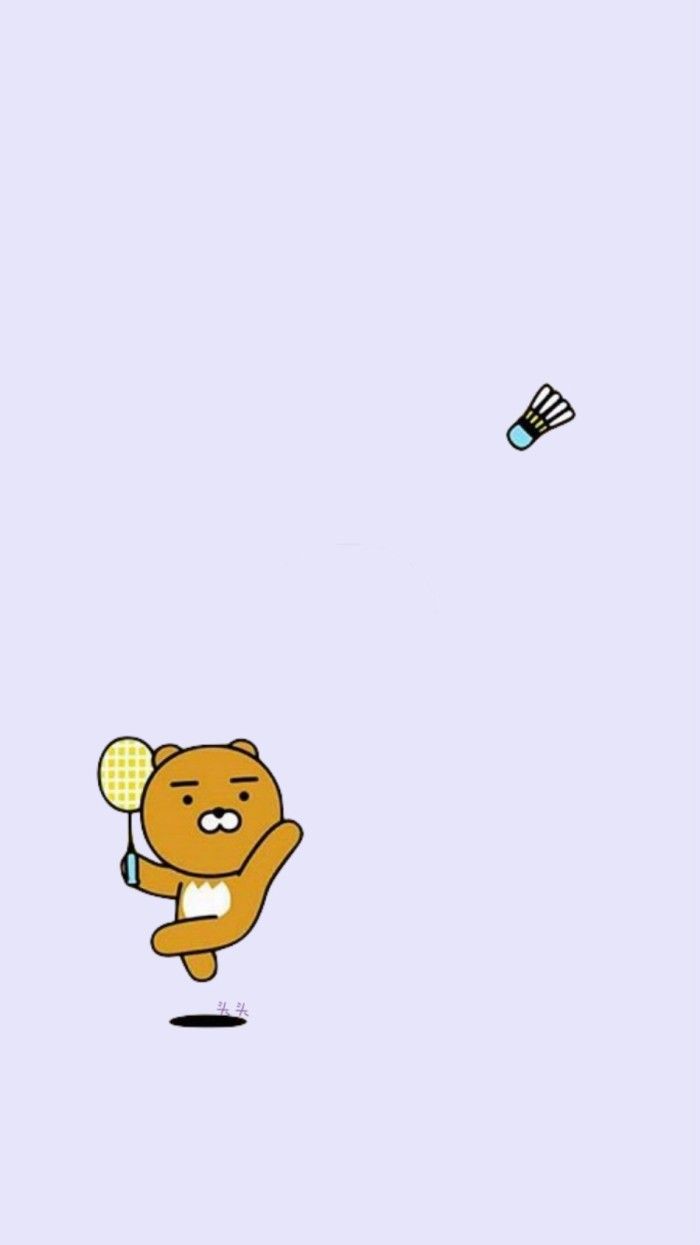 Bear Wallpaper, Animal Wallpaper, Ryan Bear, Wallpaper - Kakao Friends , HD Wallpaper & Backgrounds