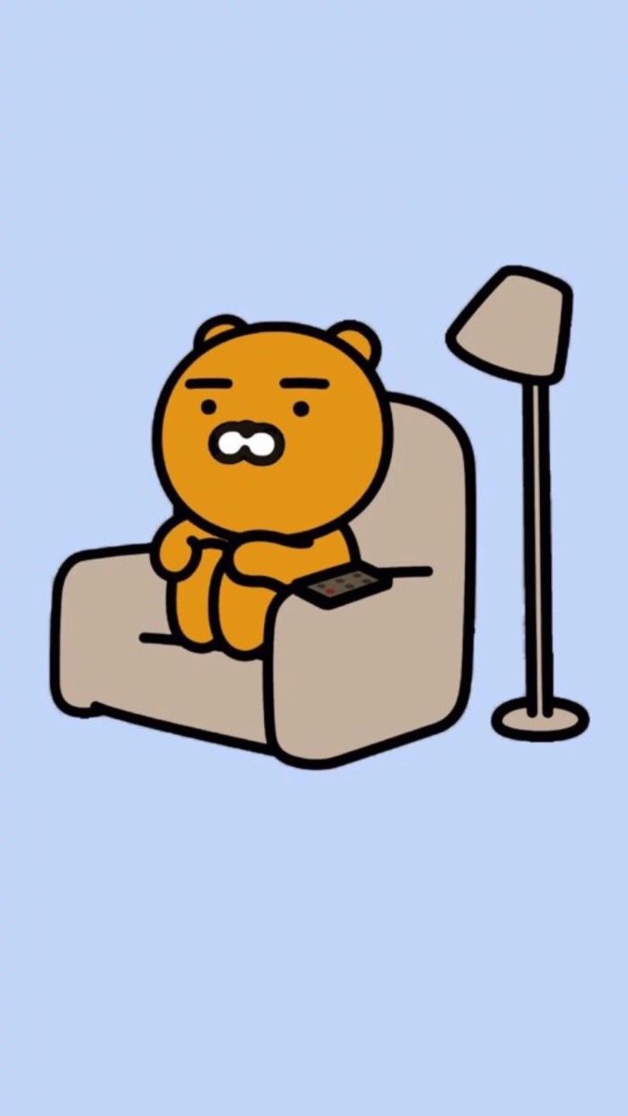 카카오프렌즈 라이언 Ryan Bear, Kakao Friends, Cute Designs, - 카카오 프렌즈 라이언 일러스트 , HD Wallpaper & Backgrounds