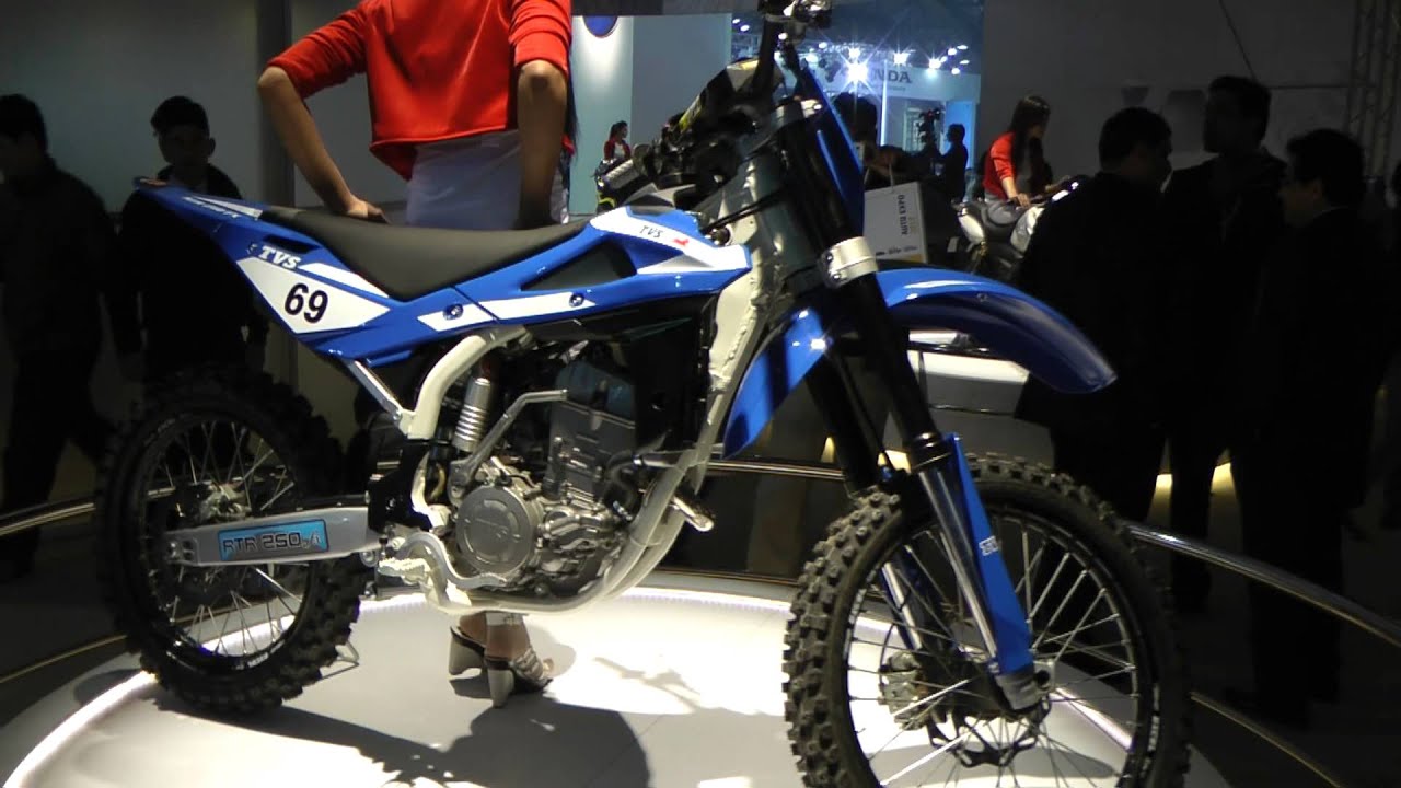 Tvs Rtr 250-fx Off Roader Showcased At The Auto Expo - Tvs Rtr 250 Fx , HD Wallpaper & Backgrounds