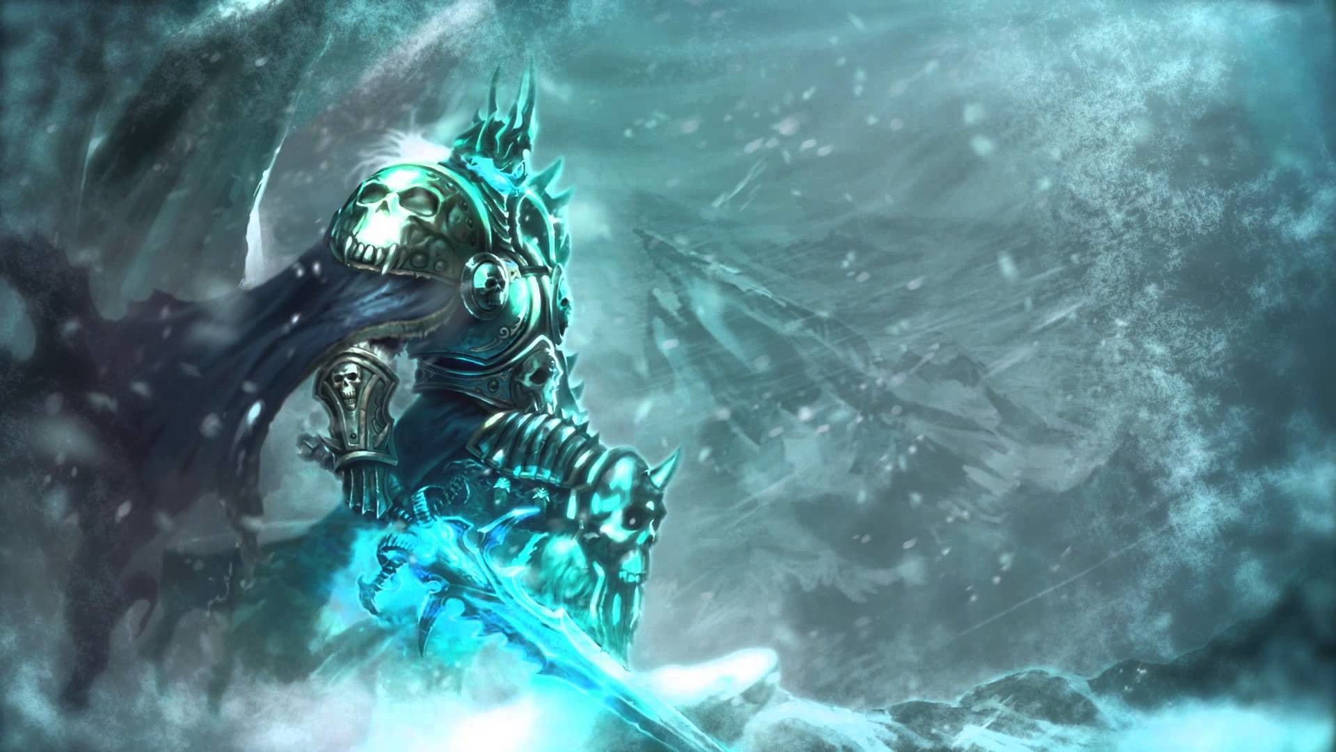 Arthas World Of Warcraft Wrath Of The Lich King World - Arthas Animated , HD Wallpaper & Backgrounds