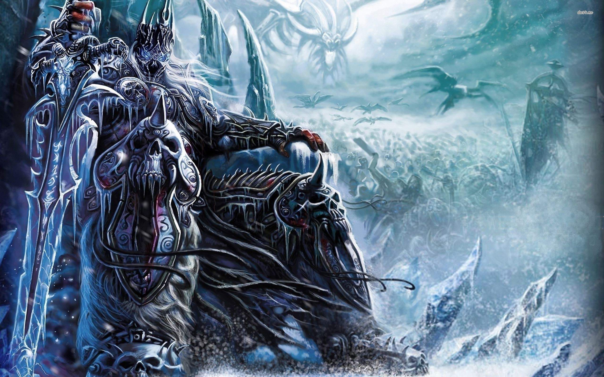 World Of Warcraft Lich King Animated Wallpaper - World Of Warcraft Wrath Of The Lich King Soundtrack , HD Wallpaper & Backgrounds