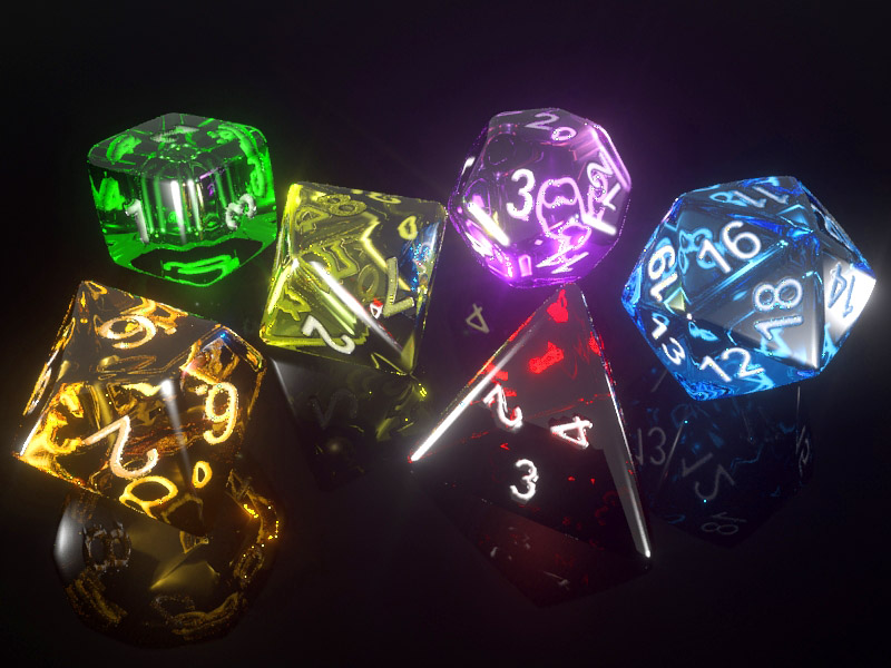 Rpg Mechanics - Dungeons And Dragons Dice Set , HD Wallpaper & Backgrounds