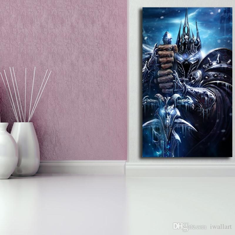 World Of Warcrafts Lich King Animated Wallpaper Canvas - Lich King , HD Wallpaper & Backgrounds
