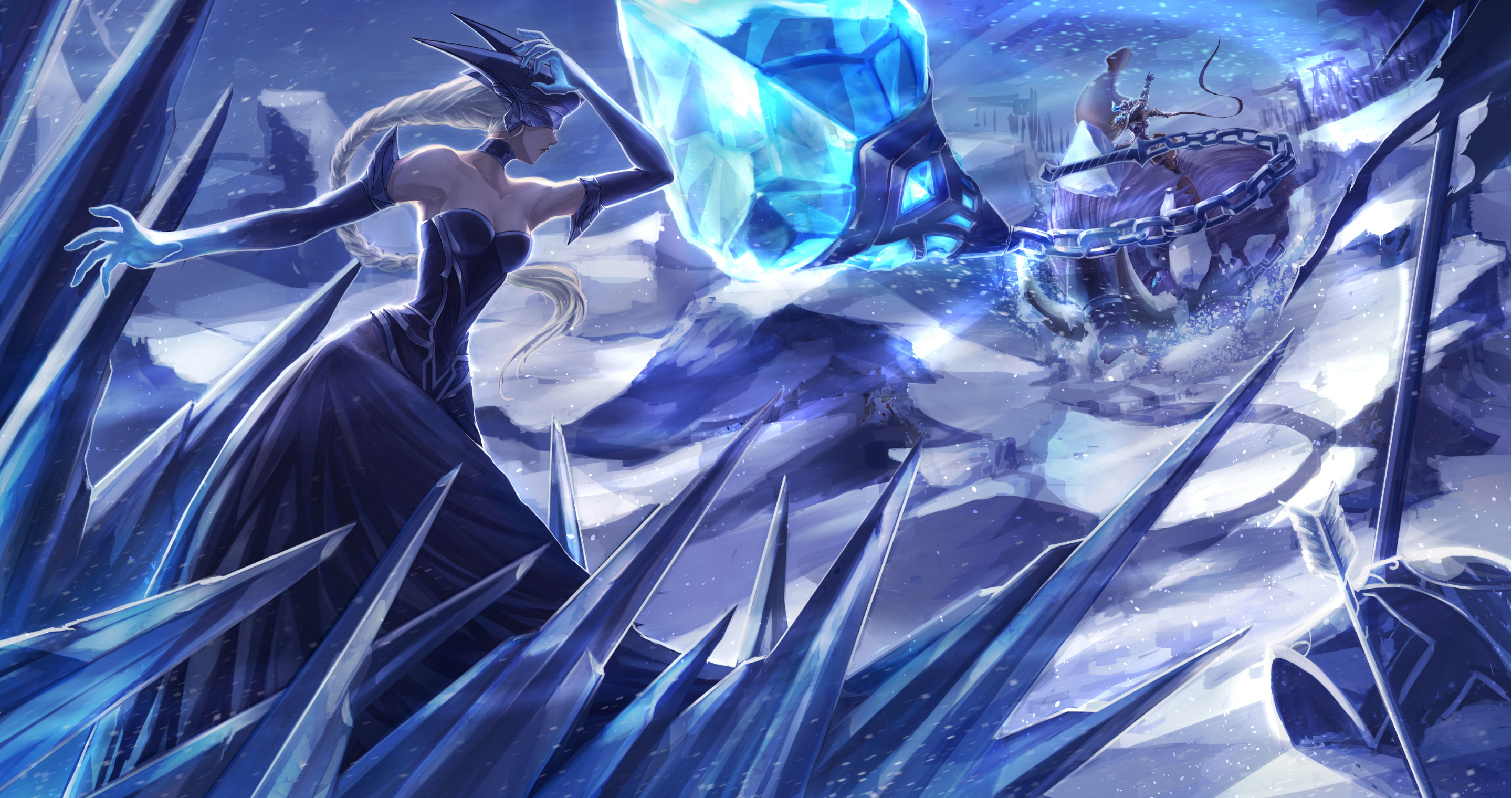 League Of Legends Hd Wallpaper - Sejuani Fan Art , HD Wallpaper & Backgrounds