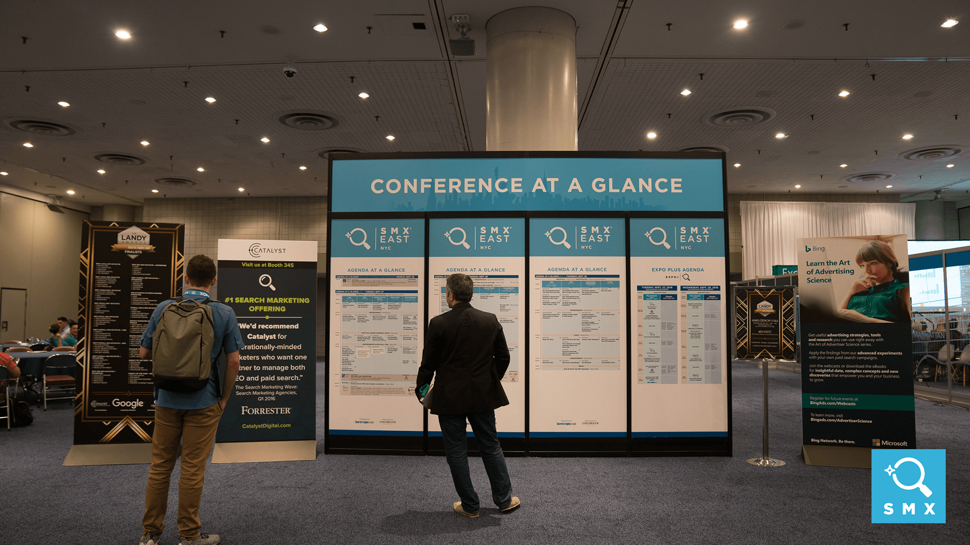 Smx East Agenda Is Now Live Check Out The Seo & Sem - Conference Agenda Signage , HD Wallpaper & Backgrounds