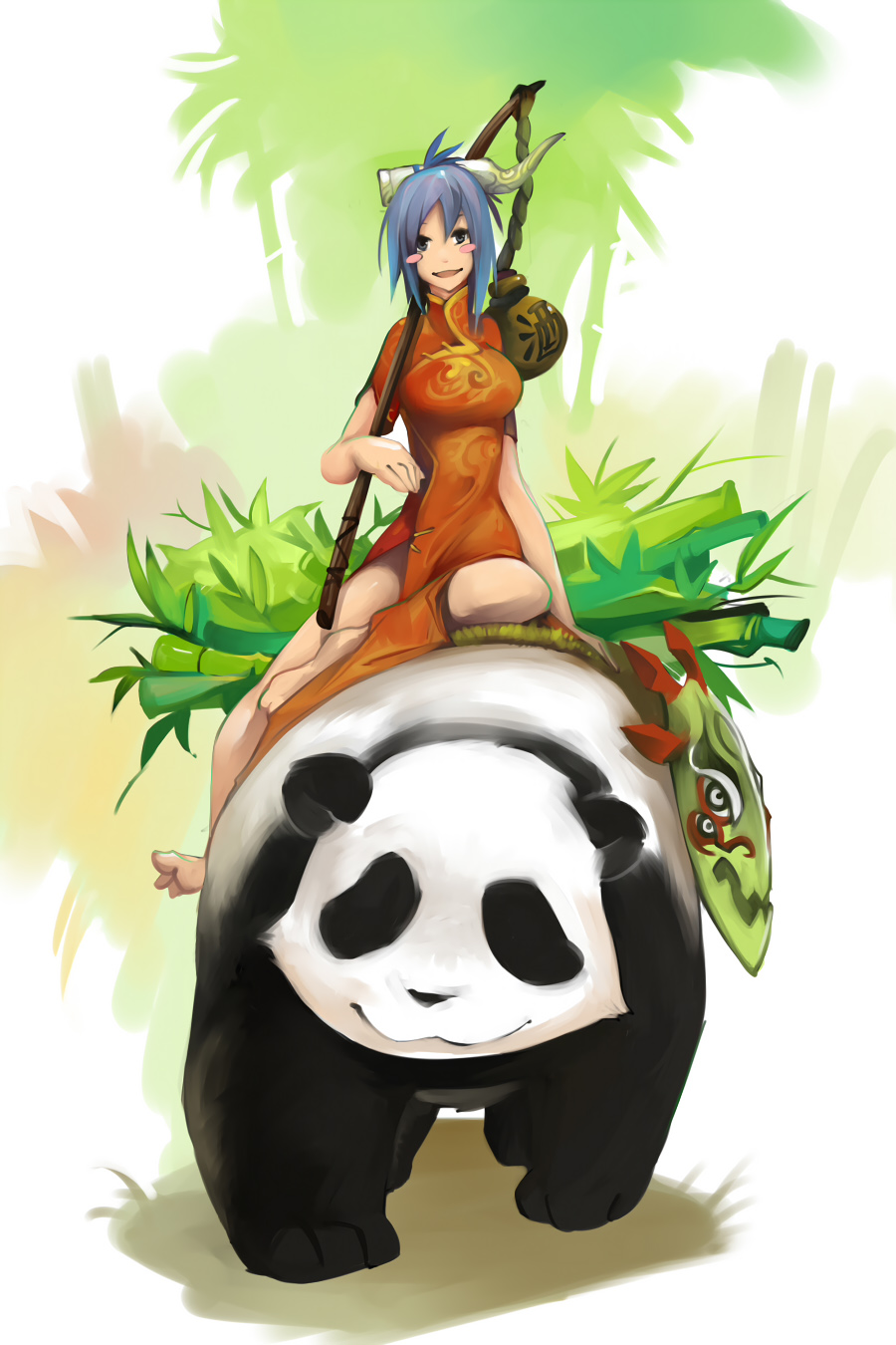 Panda Rider Sejuani By Ronnydie-vu06 Hd Wallpaper Fan - Panda Rider Sejuani , HD Wallpaper & Backgrounds