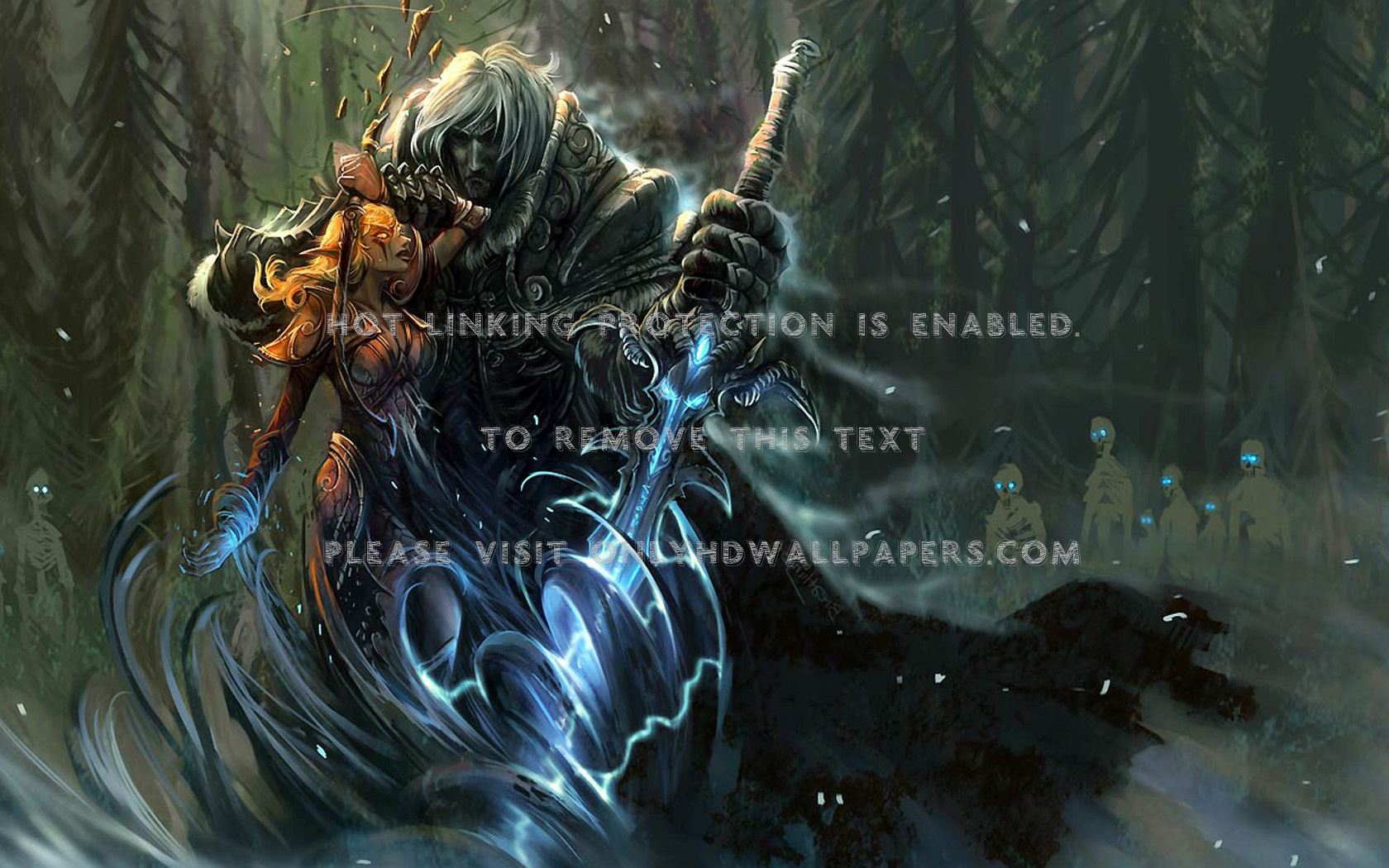 World Of Warcraft Arthas Art , HD Wallpaper & Backgrounds
