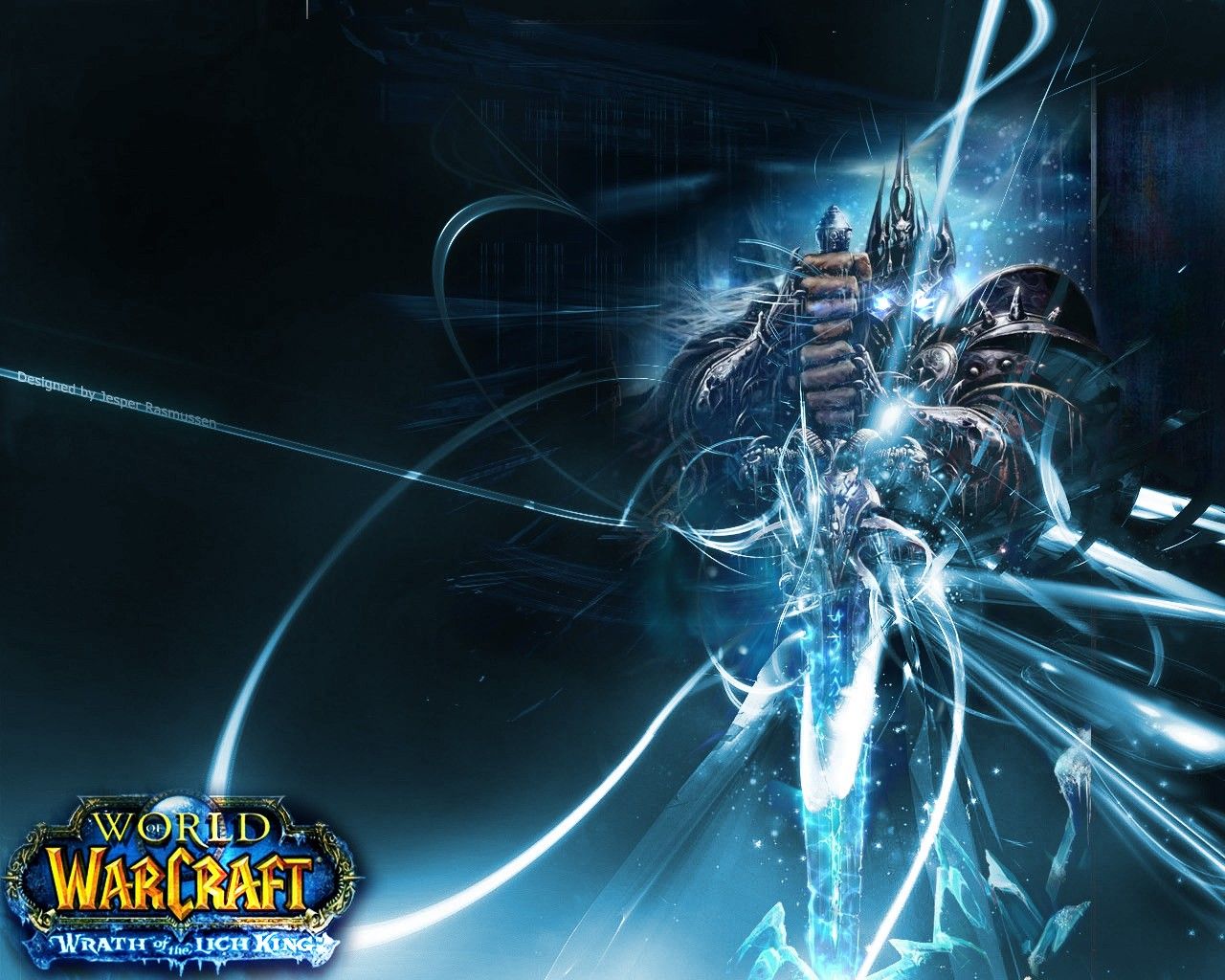 Wrath Of The Lich King Wallpaper - World Of Warcraft Arthas Lich King , HD Wallpaper & Backgrounds