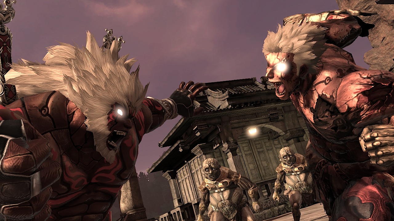 Asuras Wrath Battle Screen Wallpapers - Asura's Wrath Models , HD Wallpaper & Backgrounds