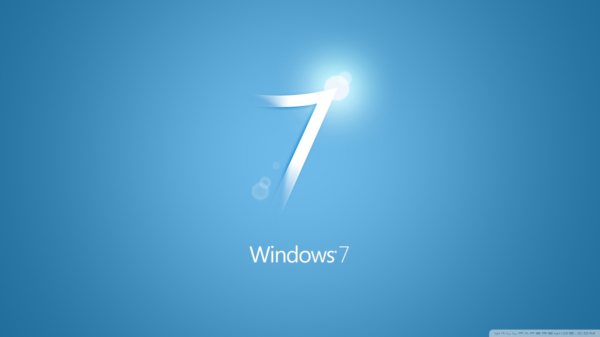 Standard - Windows 7 Aero Blue , HD Wallpaper & Backgrounds